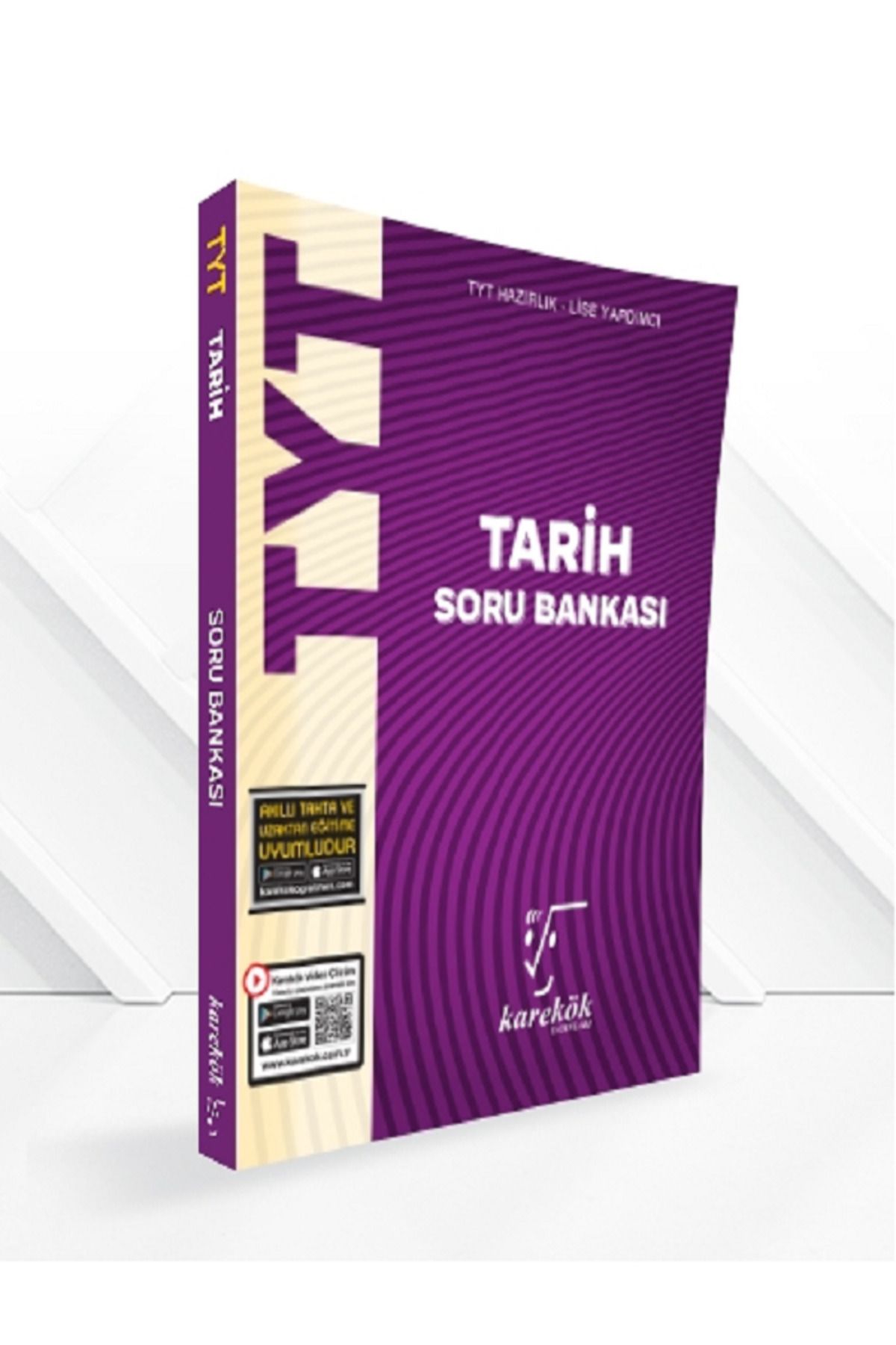 Evrensel İletişim Yayınları TYT Karakök TARİH Soru Bankası / TYT Hazırlık Lise Yardımcı / Yeni Nesil / Video Çözümlü