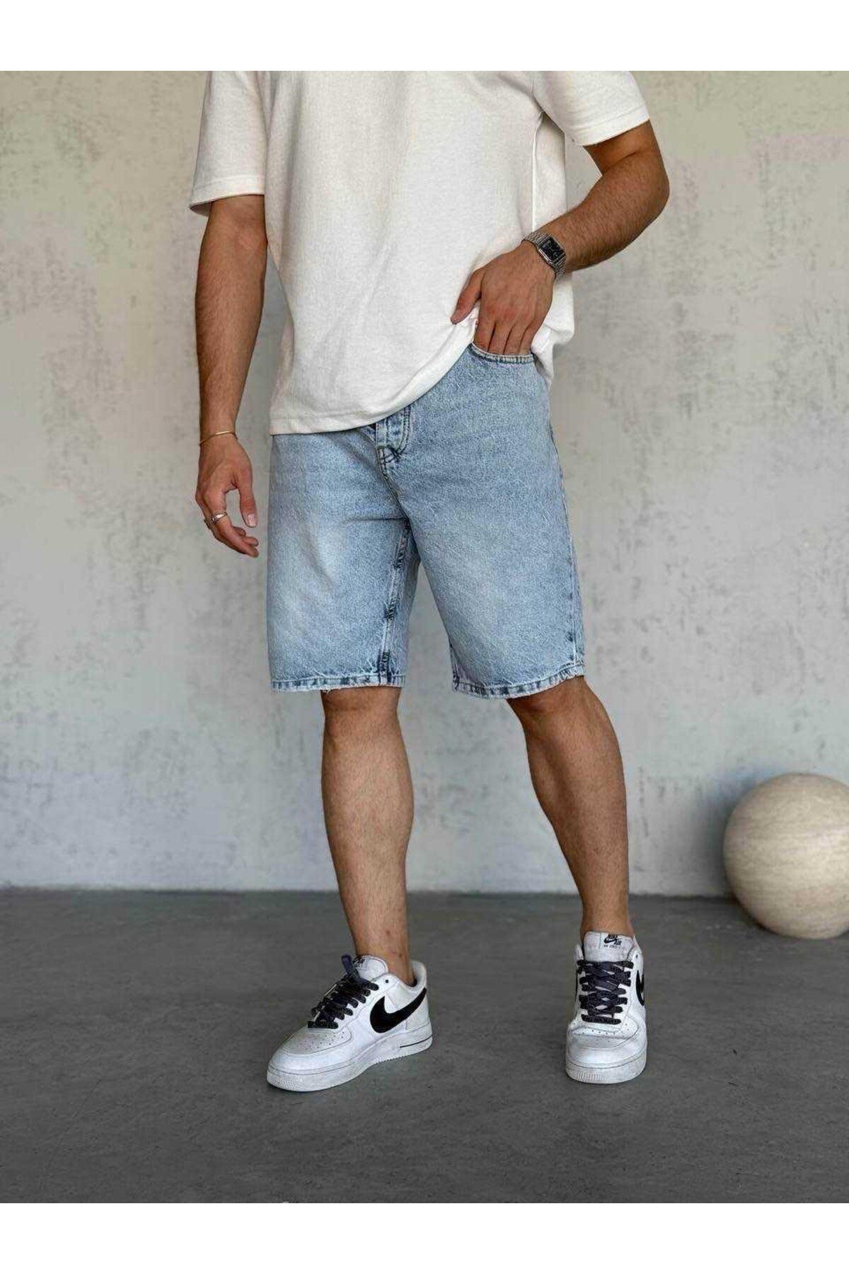 MODA AÇIK RENK KOT ŞORT