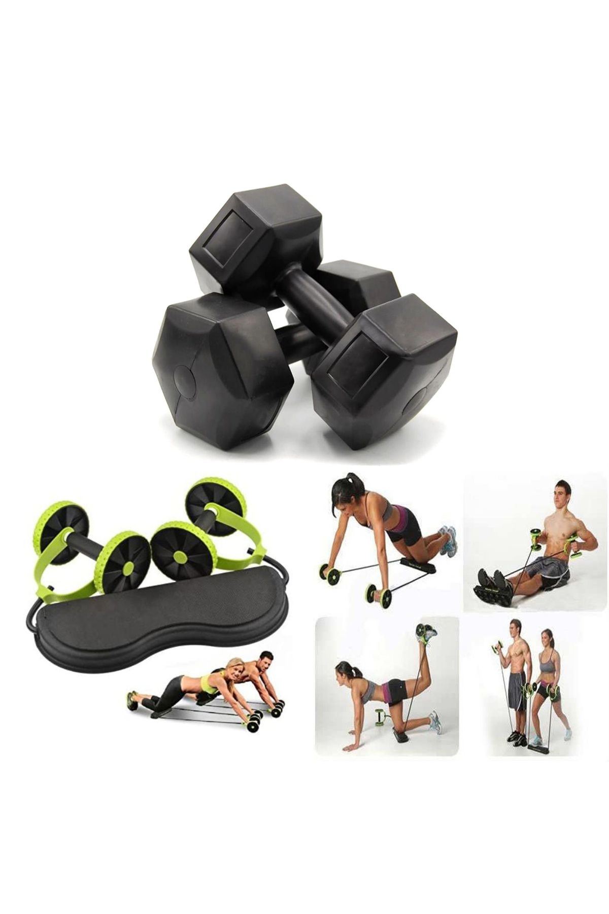 Blooming Plus 10 kg Dambil (5 KG x 2 Adet) Gönderim Yapılacaktır +Multiflex Egzersiz Aleti