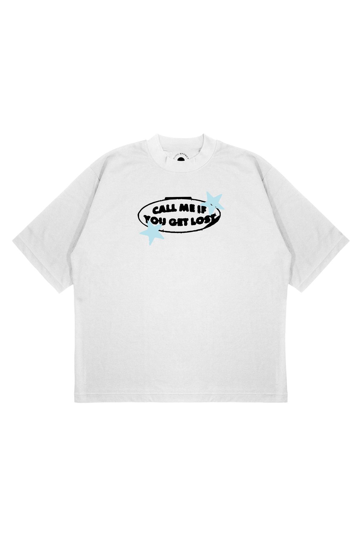 TRAGEDY Unisex Oversize Call me if you get lost Baskılı T-shirt