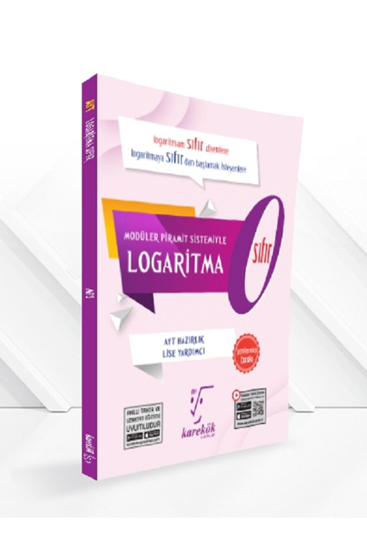 Evrensel İletişim Yayınları Karakök Logaritma Sıfır / Karakök Logaritma 0 / Modüler Piramit Sistemi / Logaritmam Sıfır Diyenlere