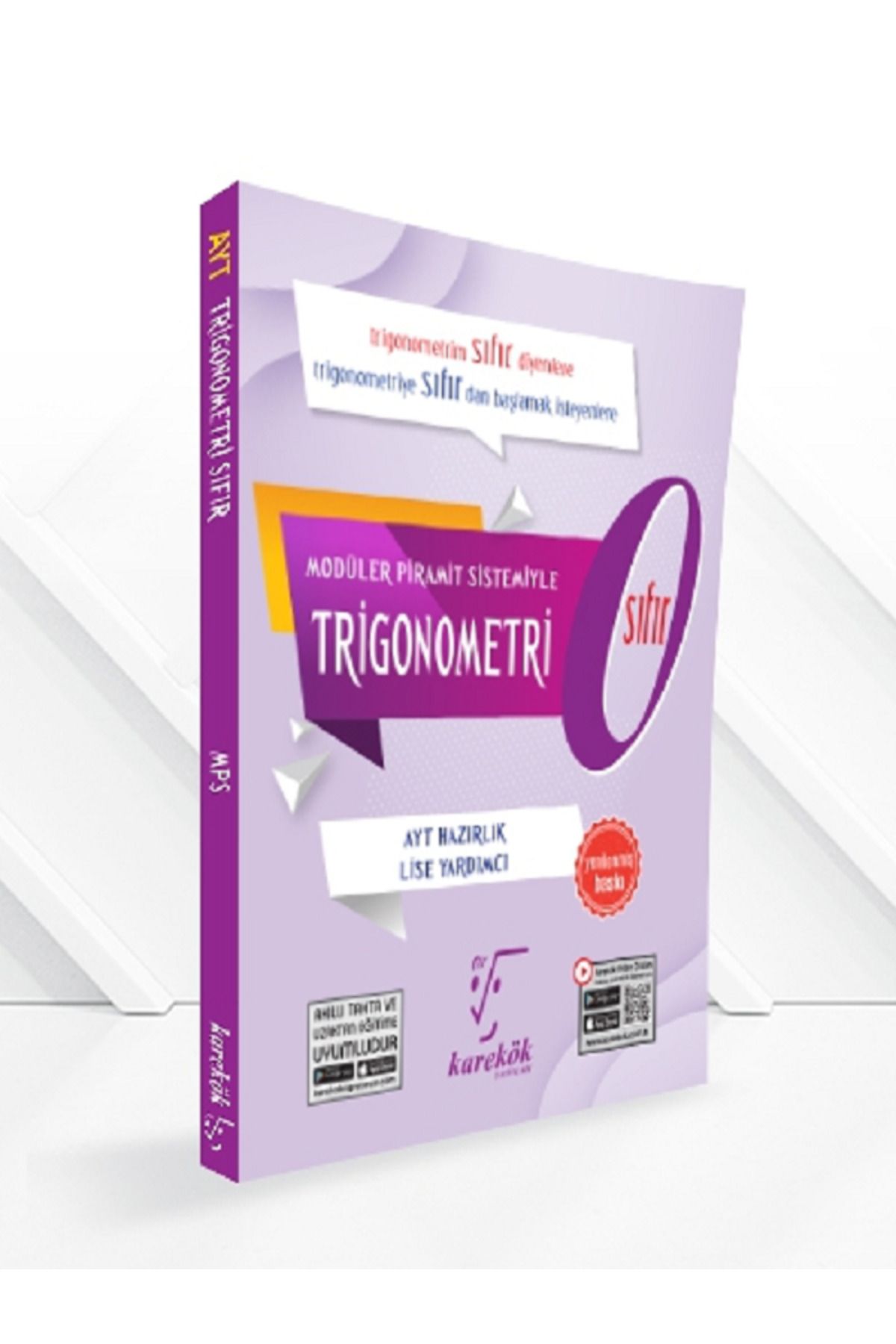 Evrensel İletişim Yayınları AYT Karakök Trigonometri Sıfır / Karakök Trigonometri 0 / Trigonometri Sıfır Diyenlere