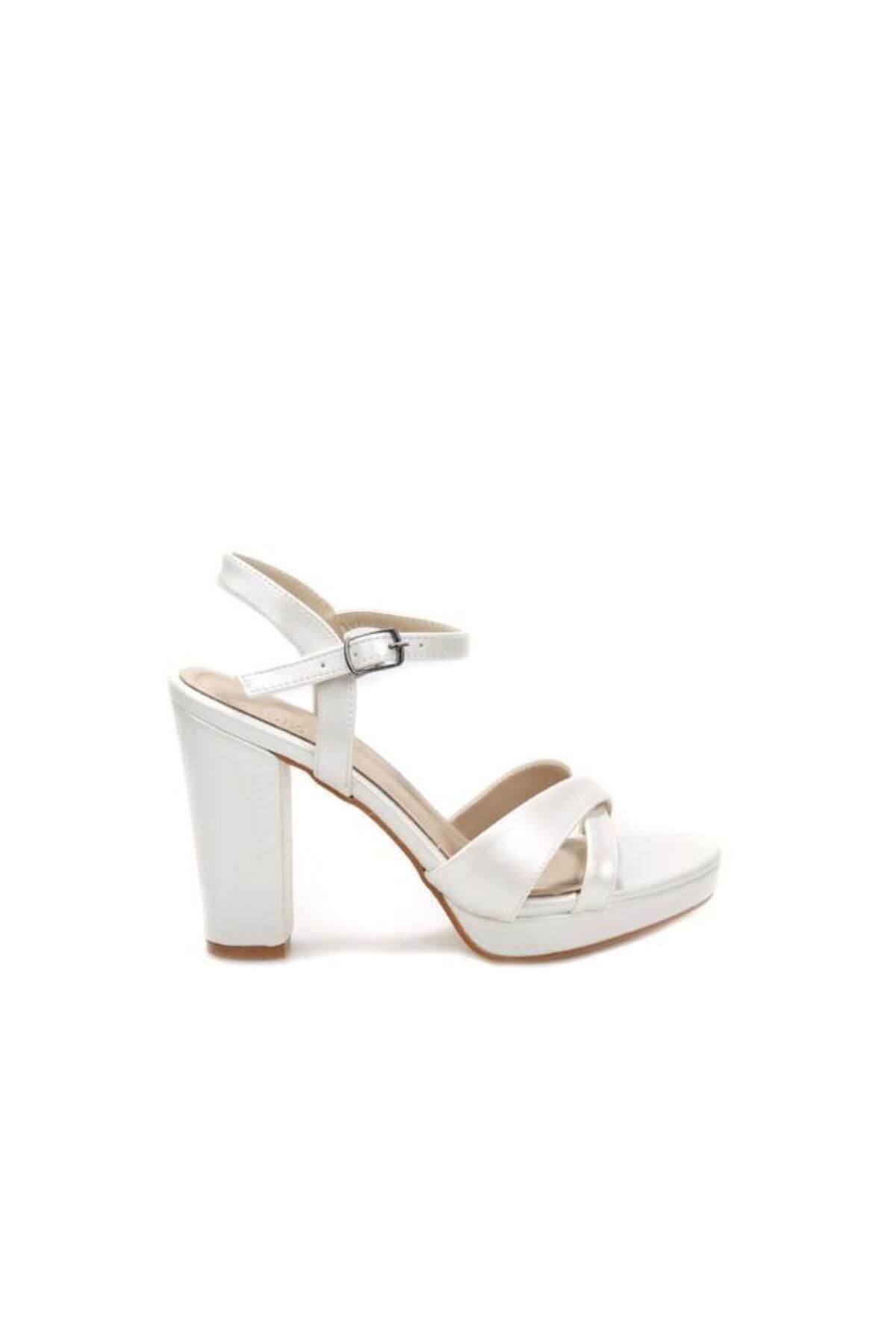 Papuçcity Tamer 03146 10 Cm Platform Topuklu Kadın Abiye Ayakkabı