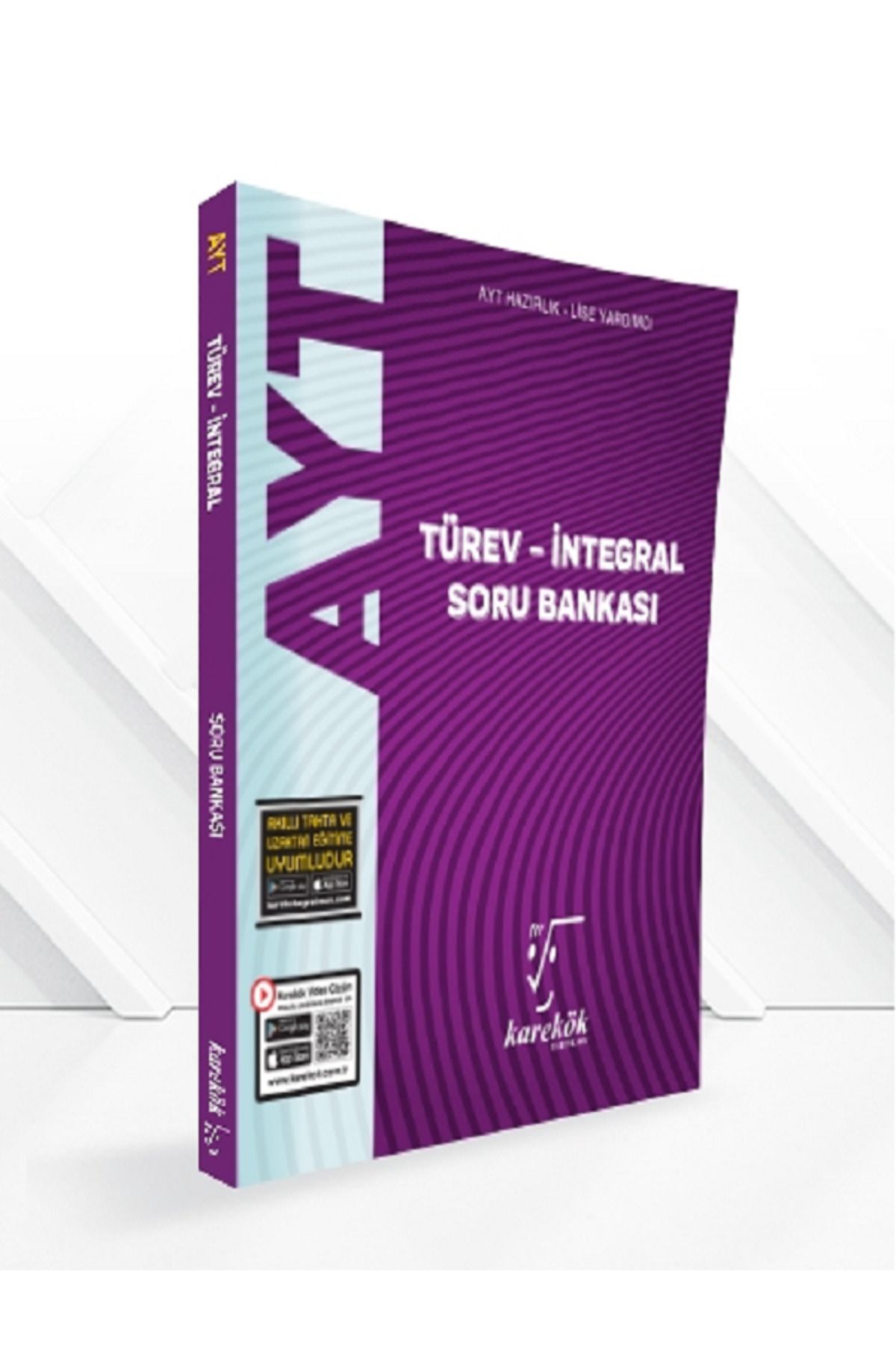 Evrensel İletişim Yayınları AYT Karakök Türev - İntegral Soru Bankası / TYT Hazırlık Lise Yardımcı / Yeni Nesil / Video Çözümlü