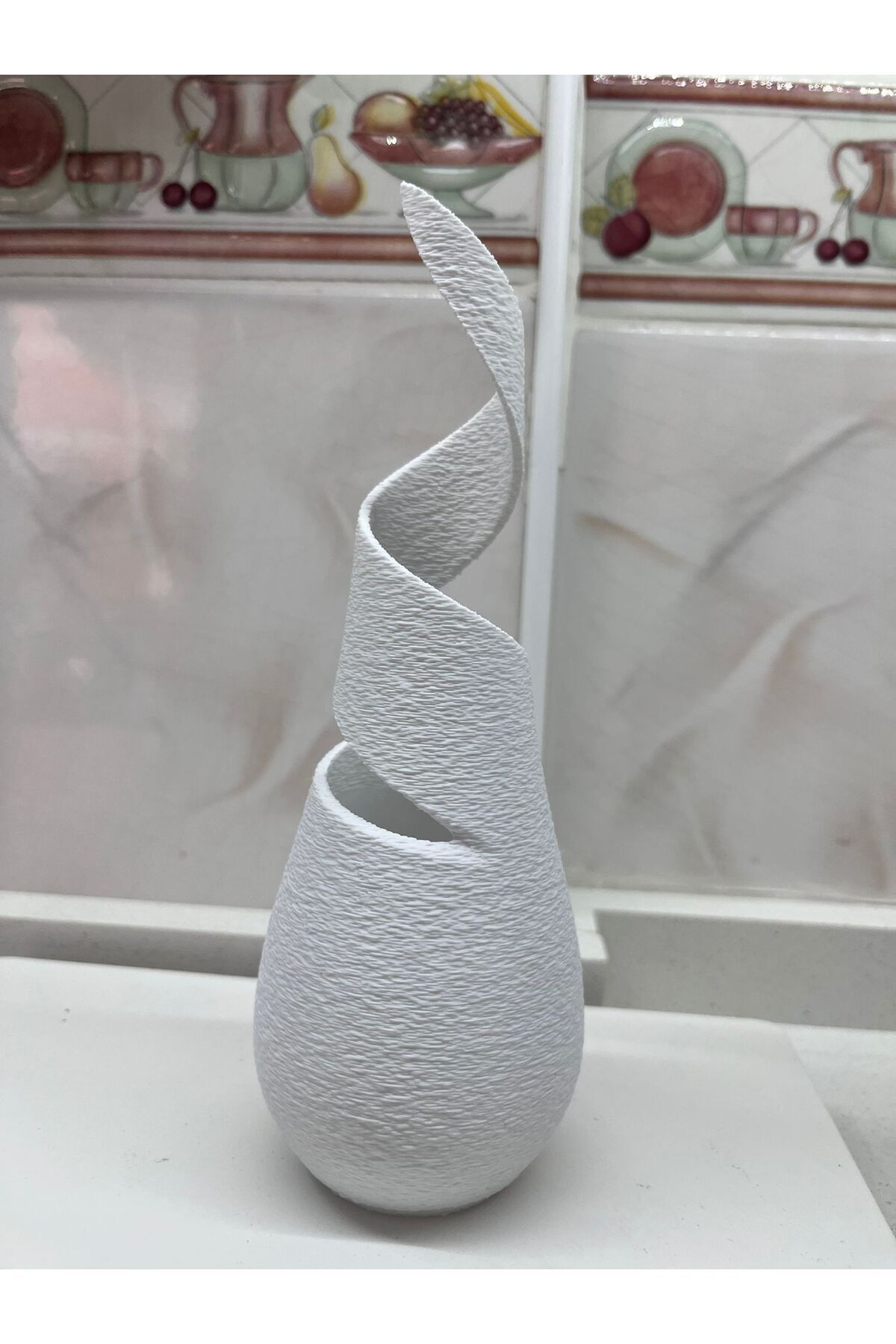 TIGEA Accessories SARMAL BETON DEKORATİF MODERN TARZ VAZO