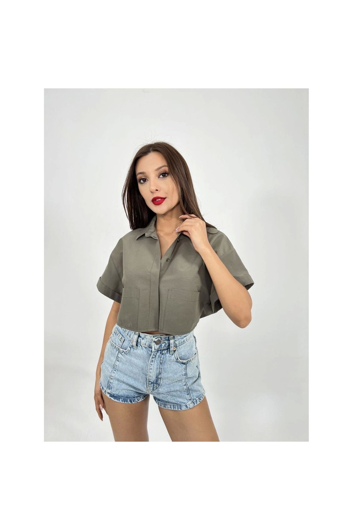 Marsilyan - 6882 BLUZ-HAKİ