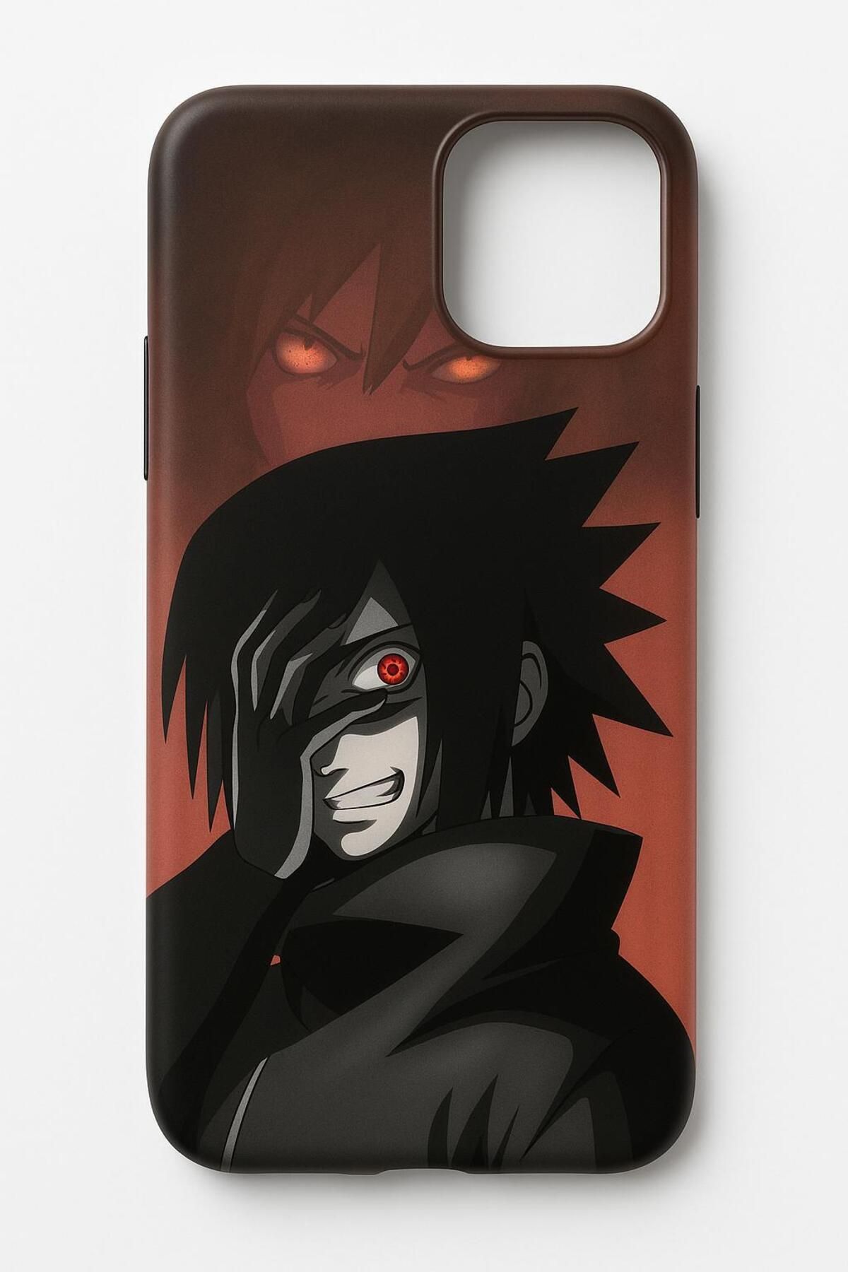 Solvia Officiall İphone 13 Kadifemsi Siluet Telefon Kılıfı Anime Baskılı