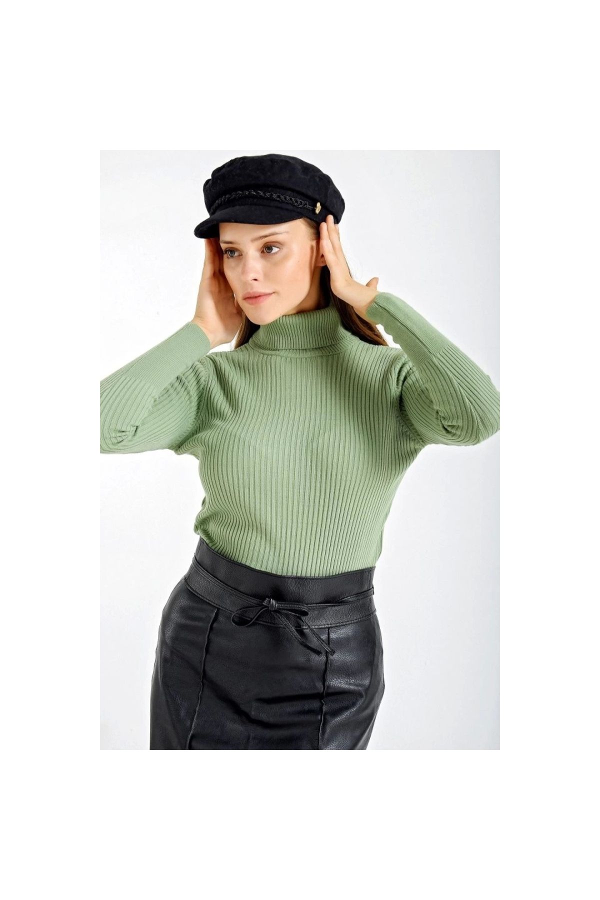 Marsilyan - 10311 Balıkçı Yaka Triko Kazak