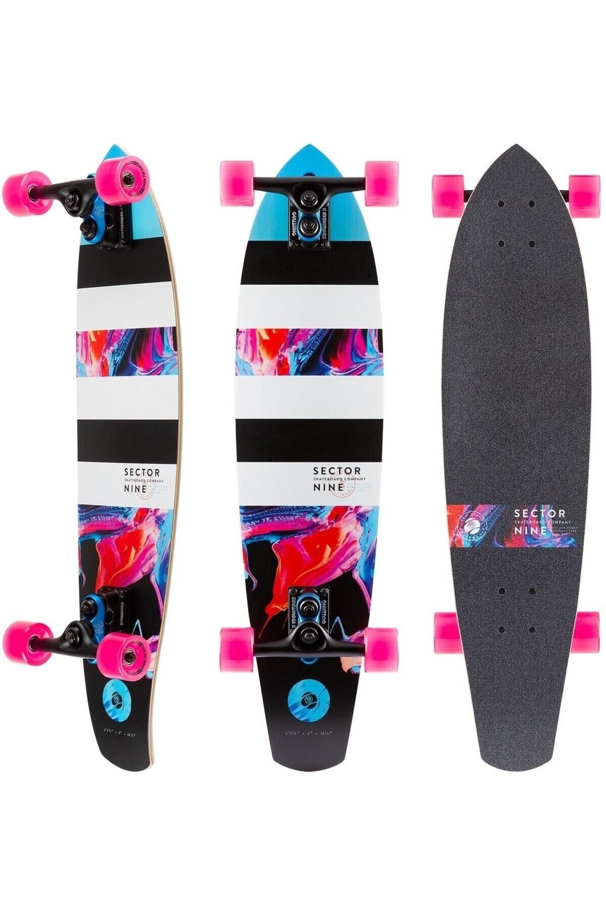 teknotrust Siyah Longboard, 33,375 Rosin Ricochet ile keyifli sürüş deneyimi