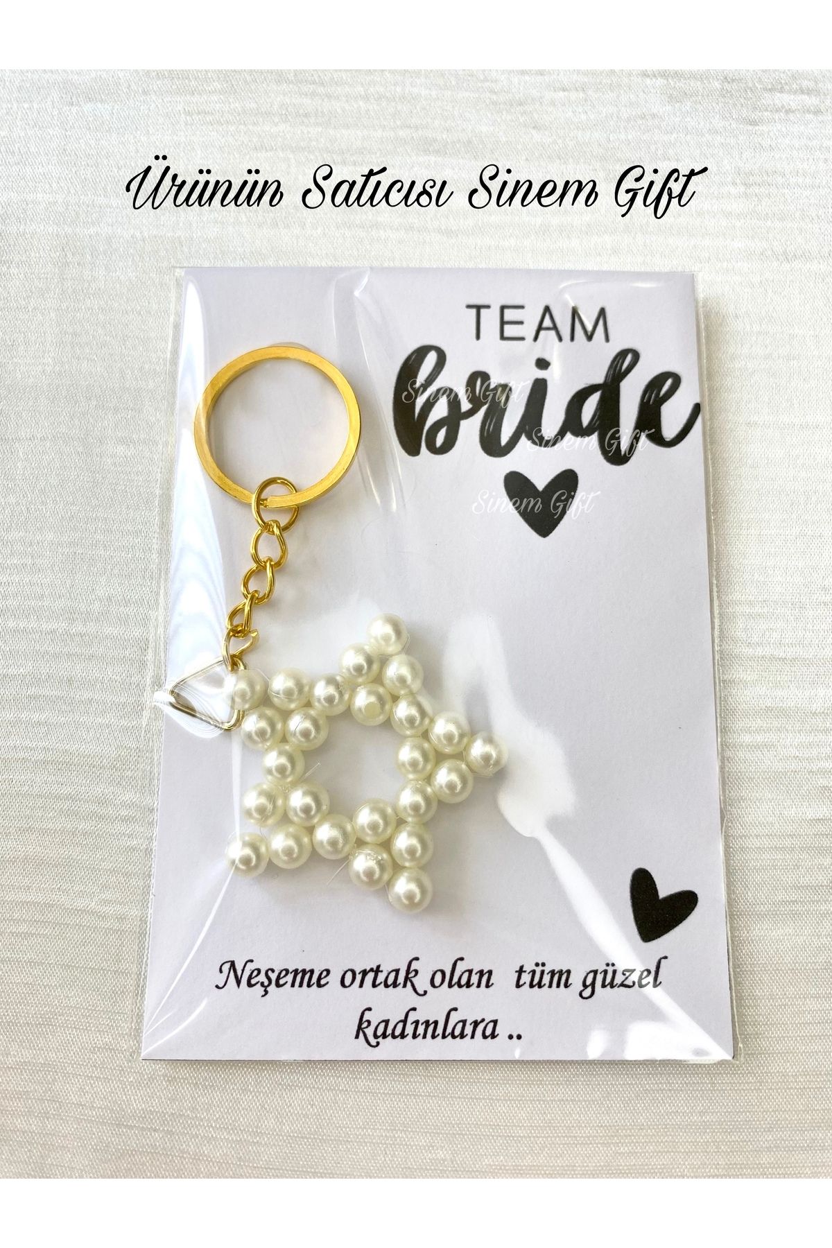Sinem Gift 20 Adet Bride To Be Hediyelik Yıldız Anahtarlık- Bride To Be Hediyeliği- Bekarlığa Veda