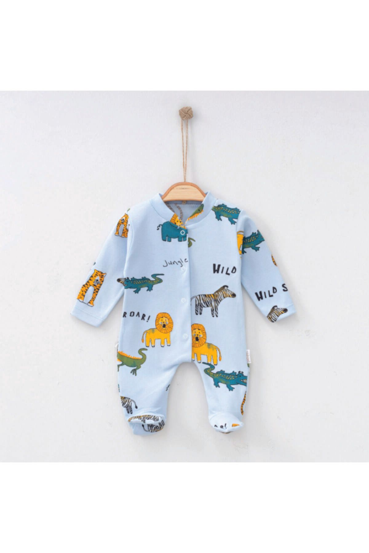 Nayinom Safari Baskılı Unisex Tulum