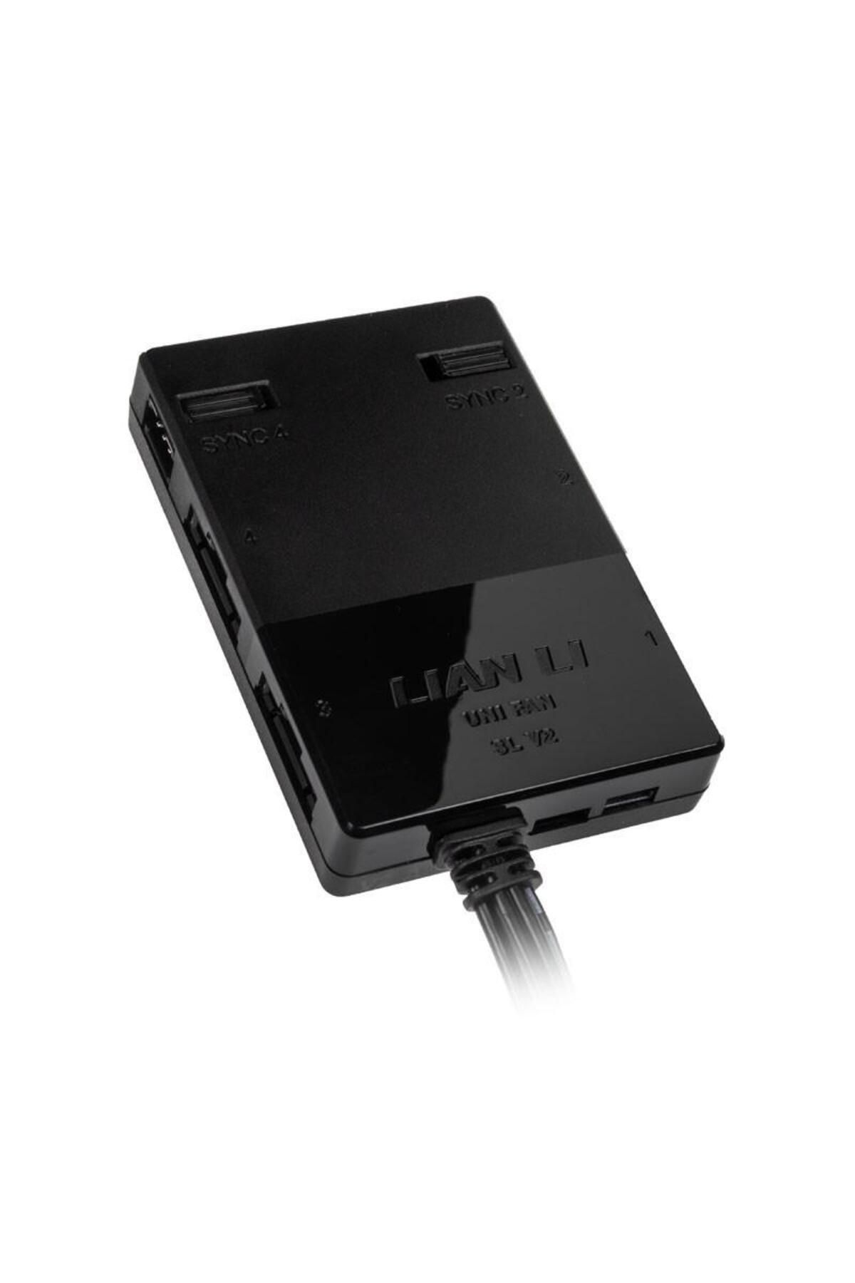 Lian Li-Lian Li UNI HUB SLV2 Controller Fan Hub, Up to 16 Fans (Black) 2