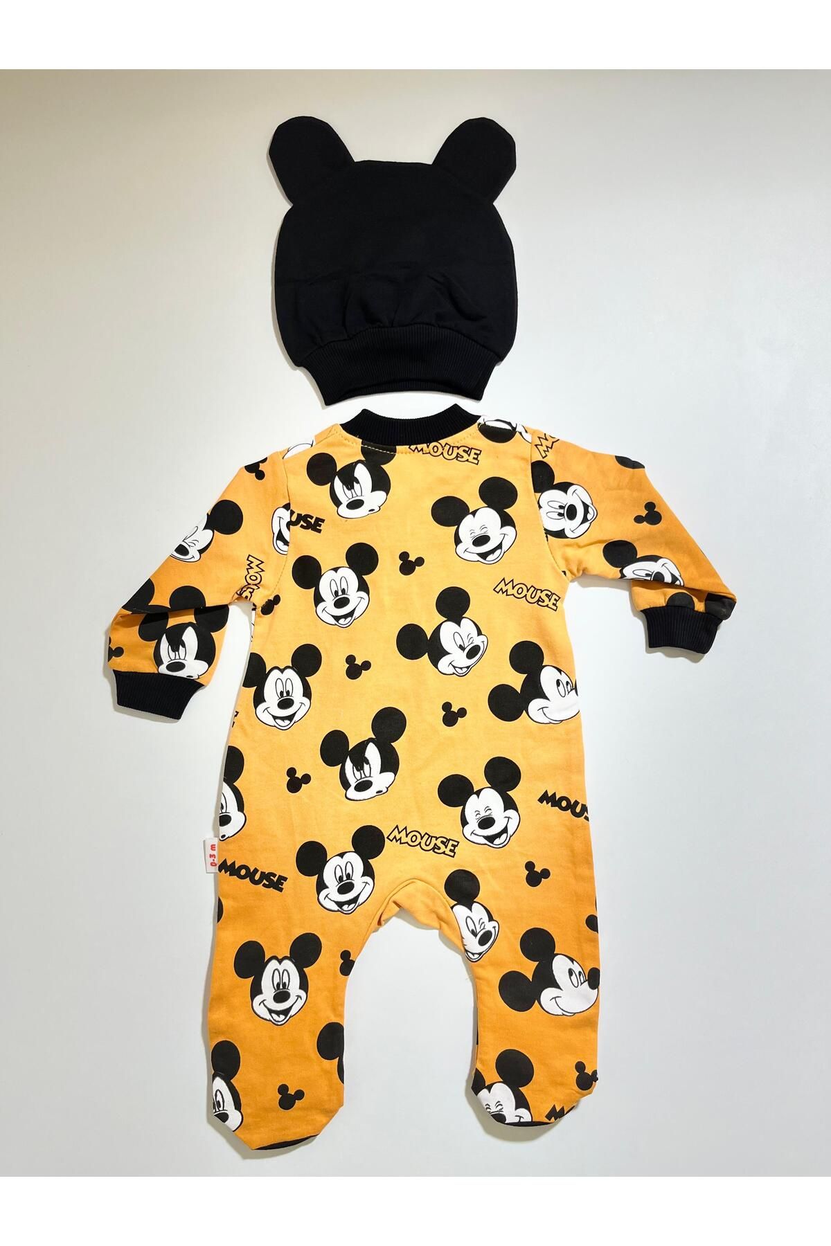 Agucuk Baby MİCKEY MOUSE BASKILI ZIBIN