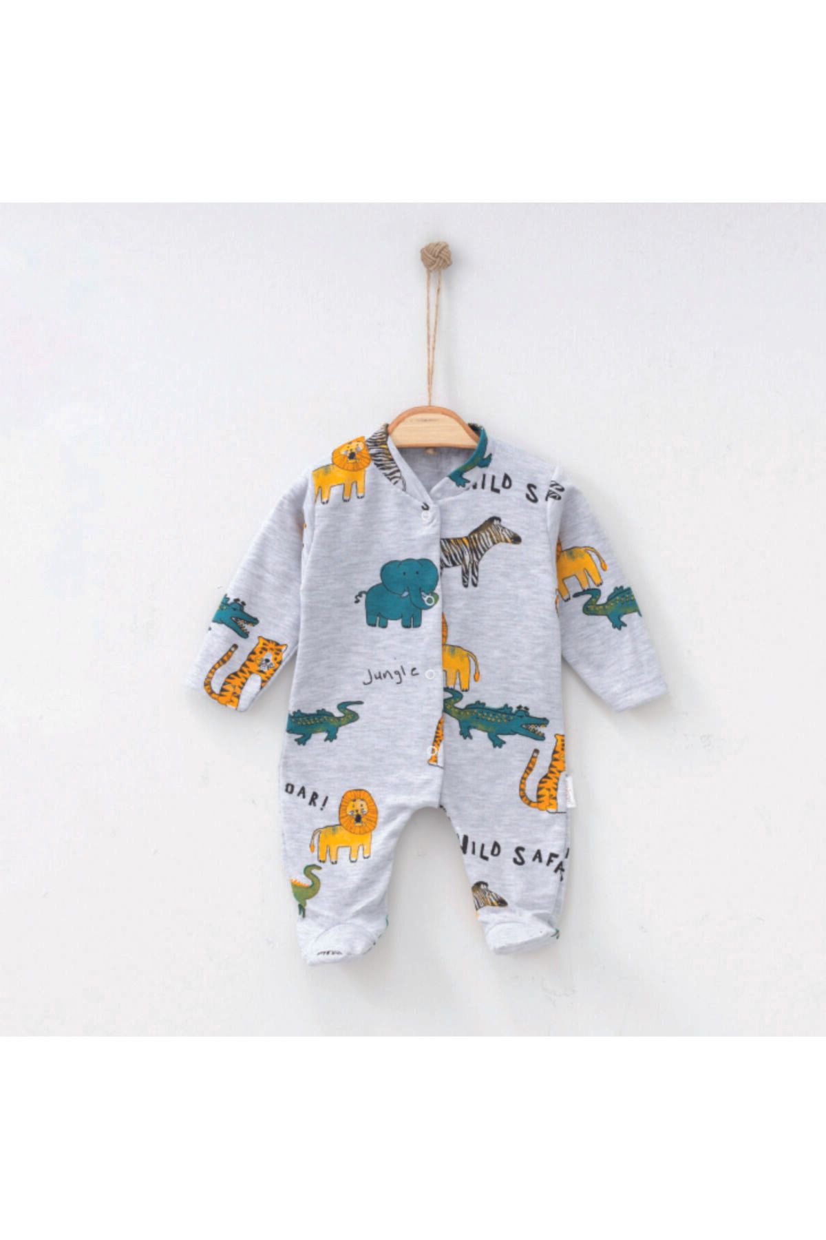 Nayinom Safari Baskılı Unisex Tulum