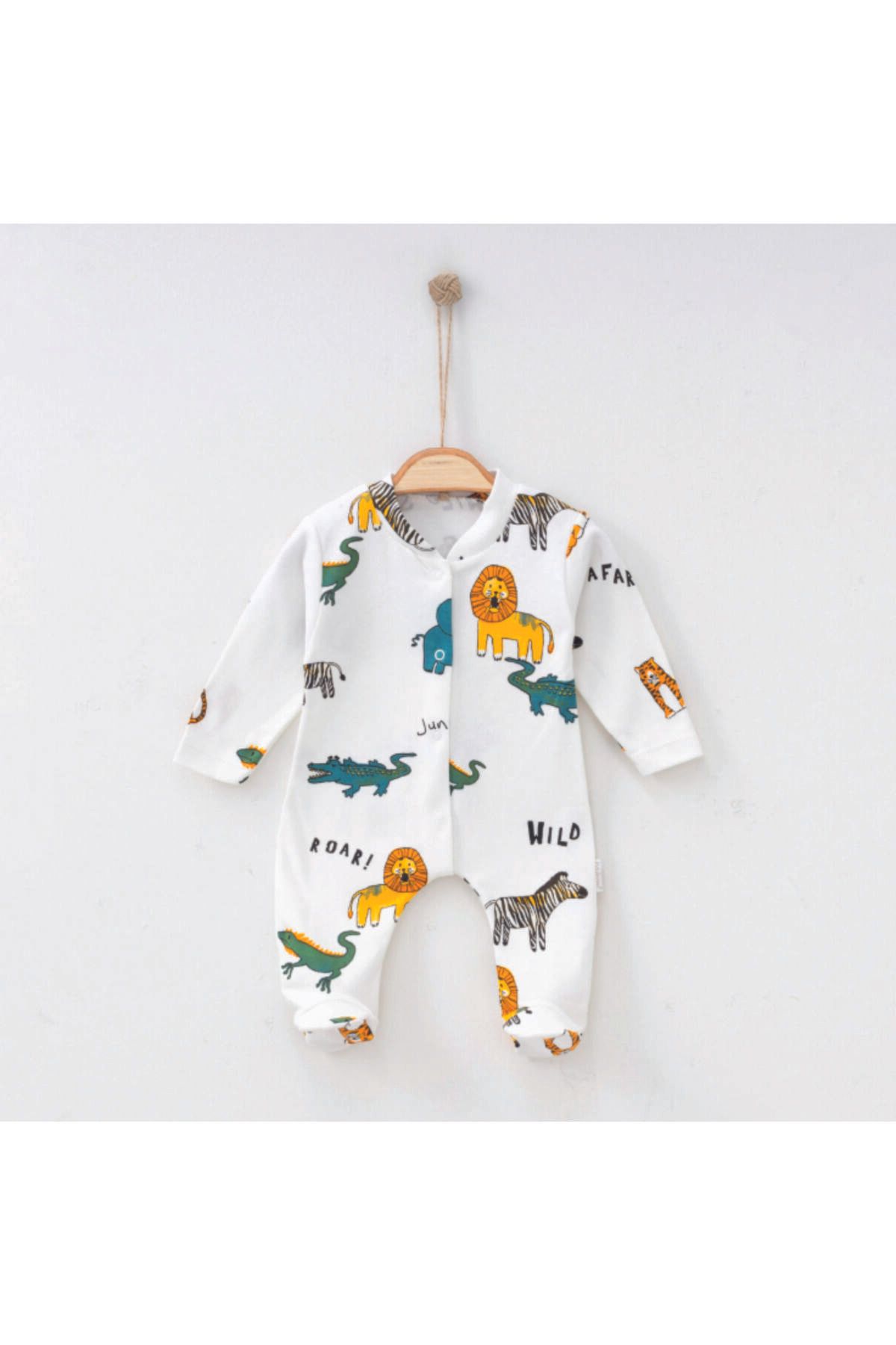 Nayinom Safari Baskılı Unisex Tulum