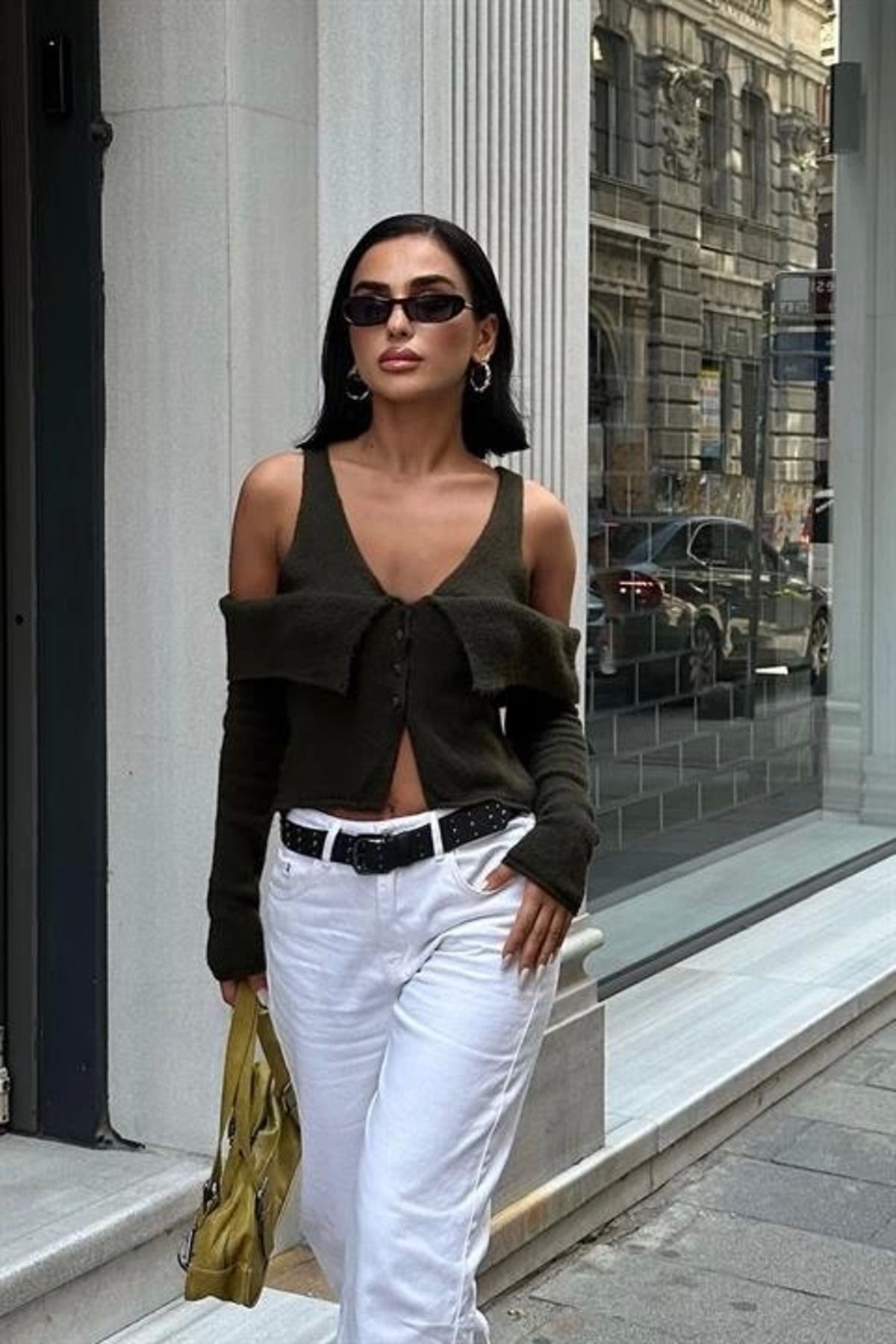 ZORM Cynthia Cut Out Triko Hırka 5116-23