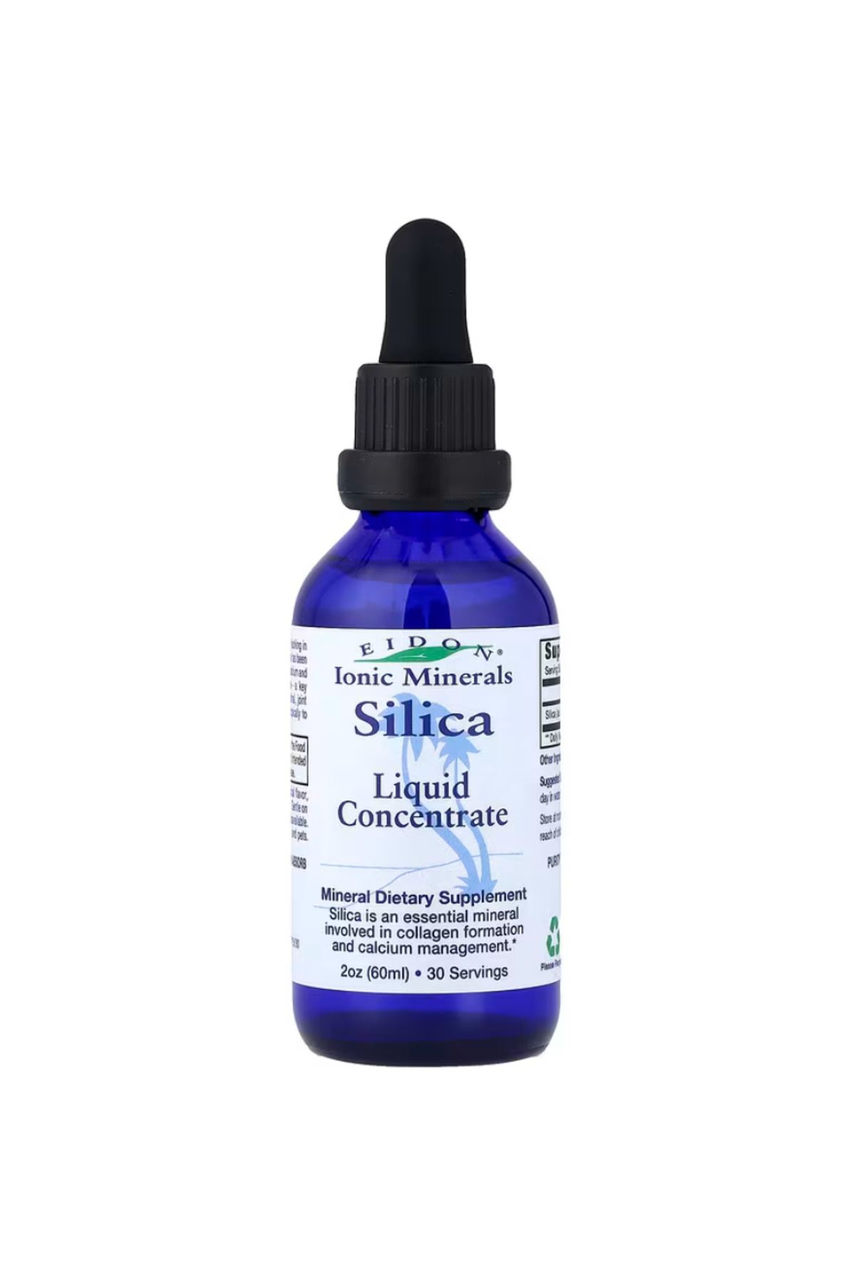Eidon Ionic Minerals , Silica, Liquid Concentrate, 2 oz (60 ml)