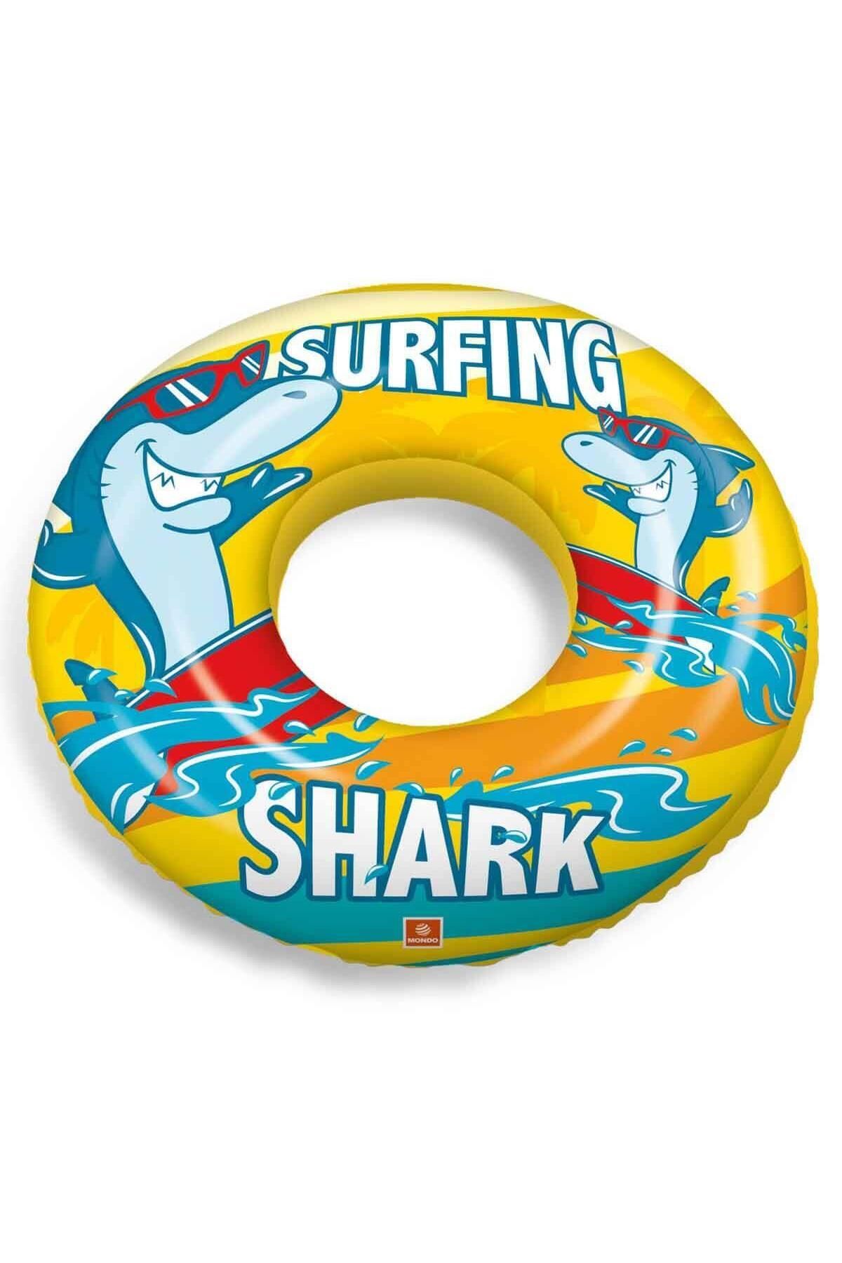 teknotrust Renkli 50 cm Shark Can Simidi, Eğlence ve Güvenle Su Macerası
