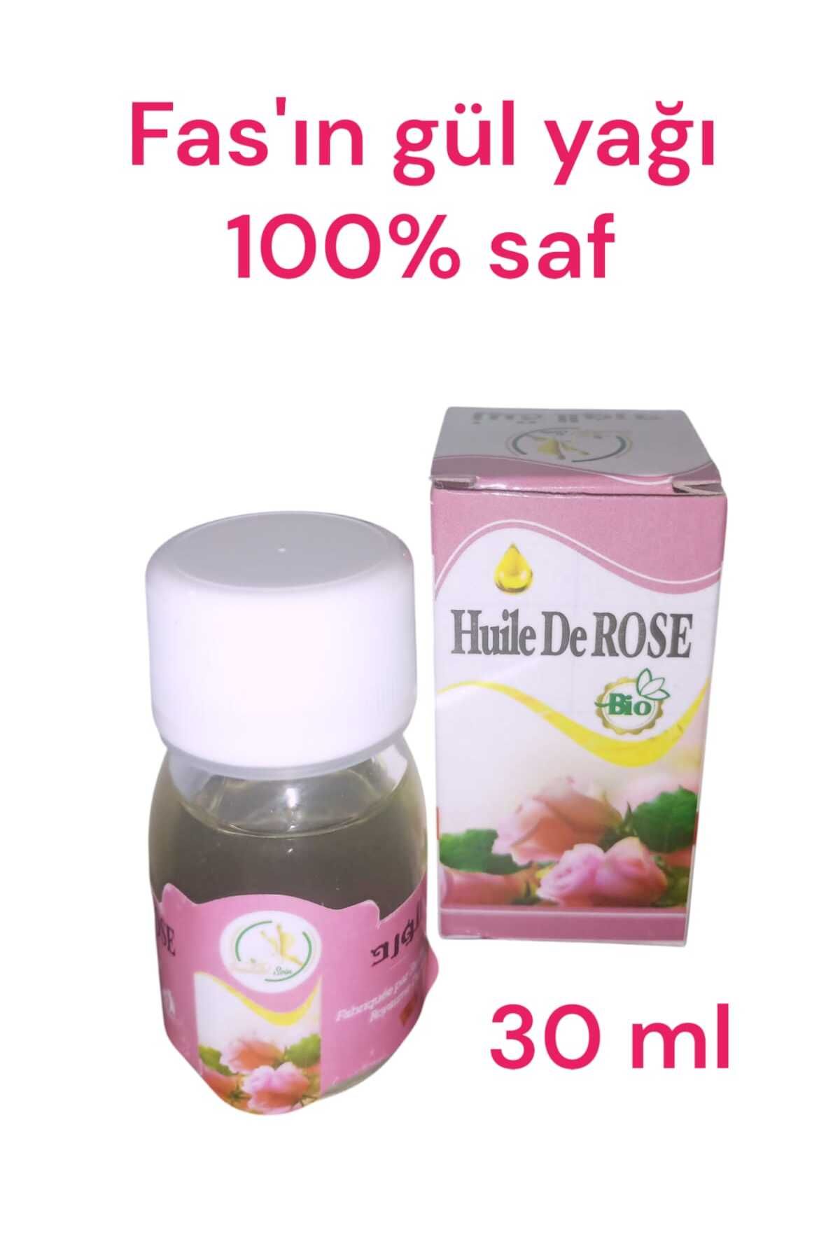 VİSKOYAT Fas 100% Saf Gül Yağı 30ml