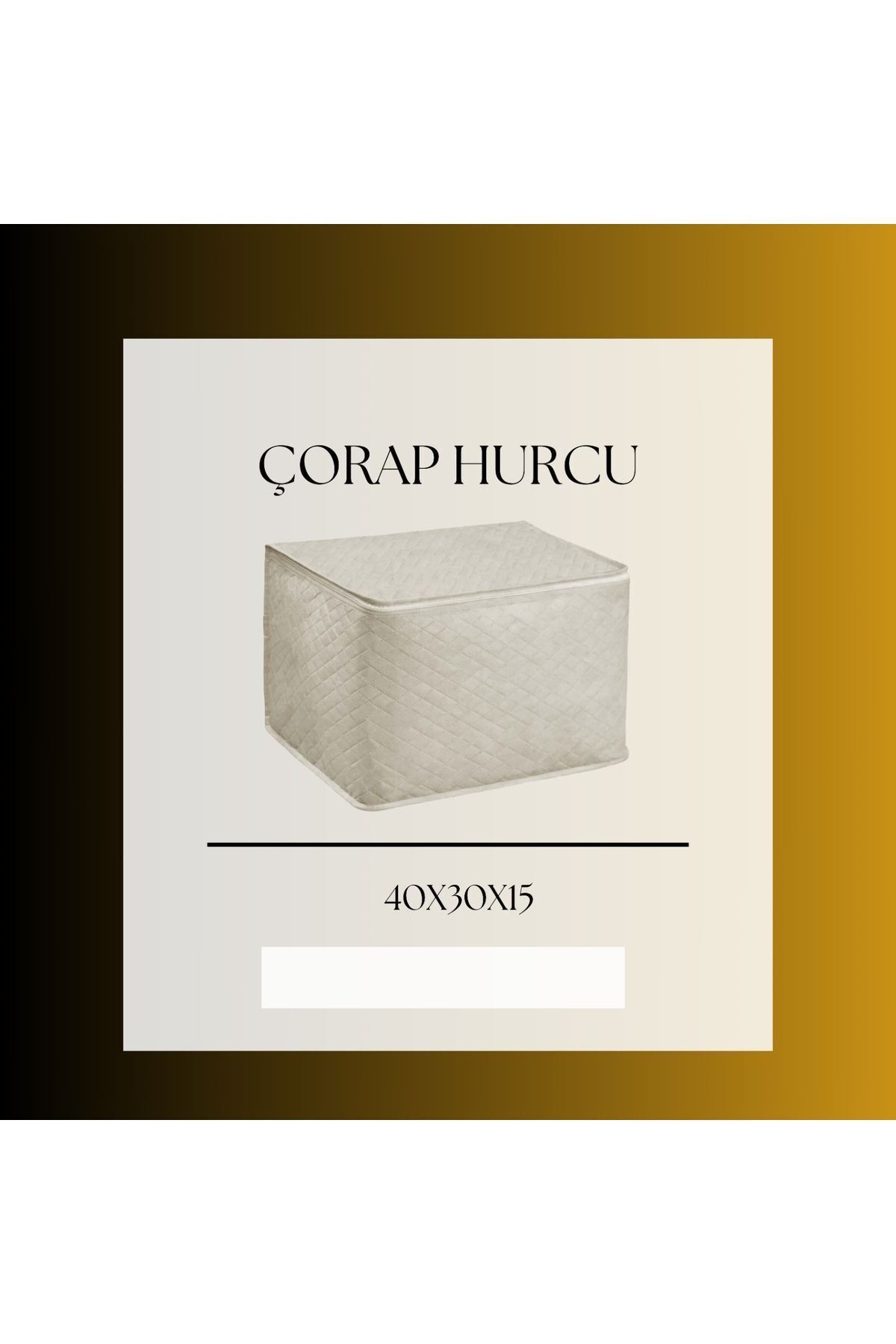 teknotrust Renkli ve rahat çorap hurcu, 25x25x15 ölçüleri, şık ve kullanışlı tasarım