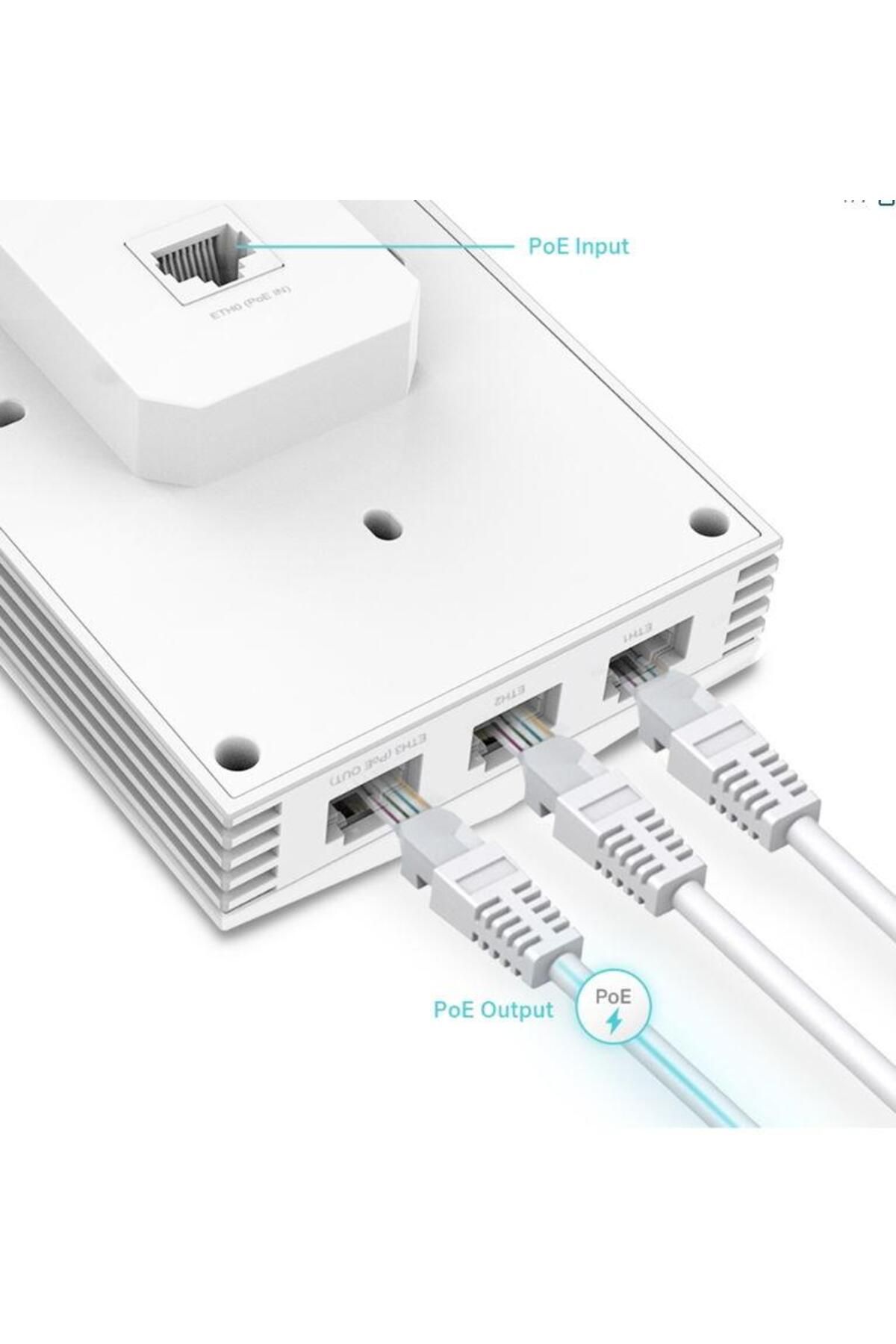 TP-LINK-Punct de acces wireless TP-LINK EAP655-Wall, Dual Band, WiFi 6, AX3000 (Alb) 4