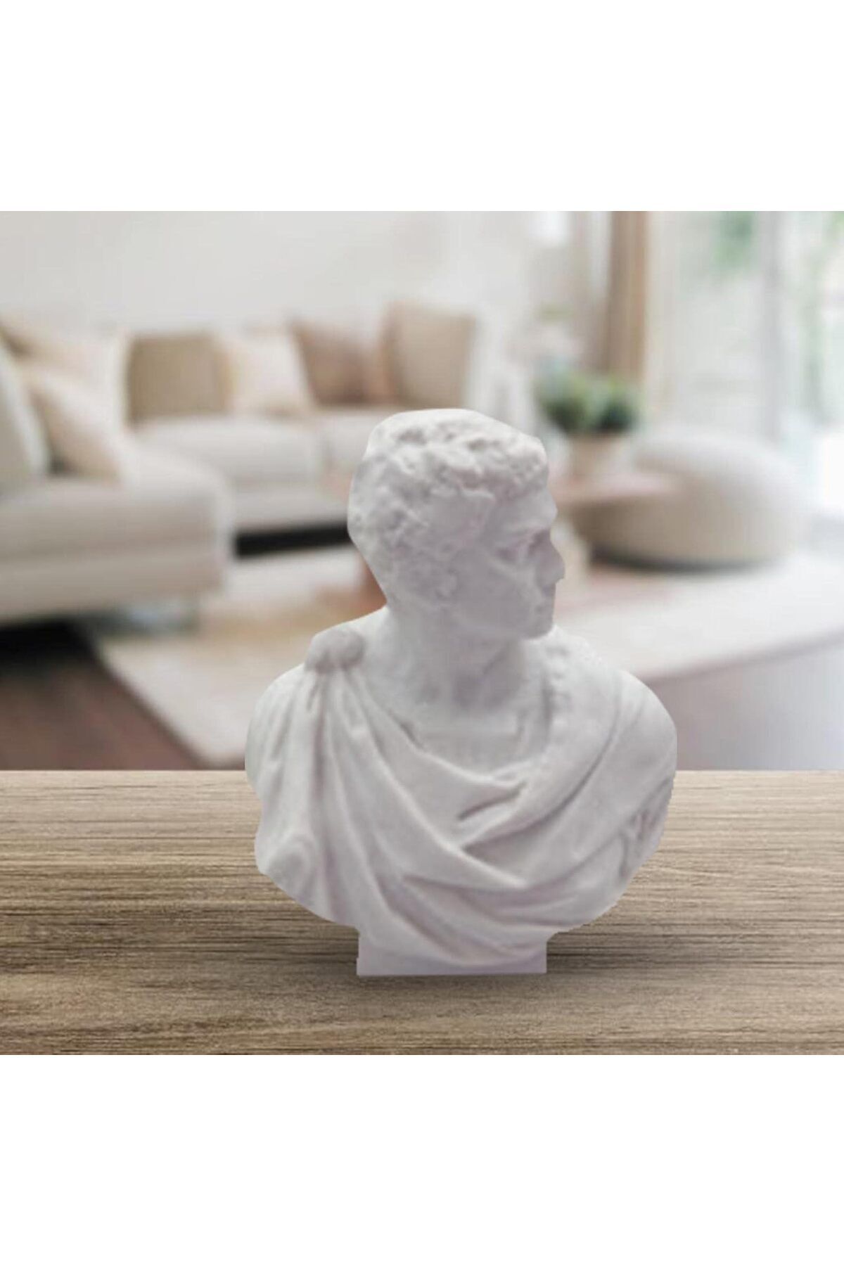 Saatistan Beyaz Roma Askeri Mum Beton Pimli Silikon Kalıp 1259d