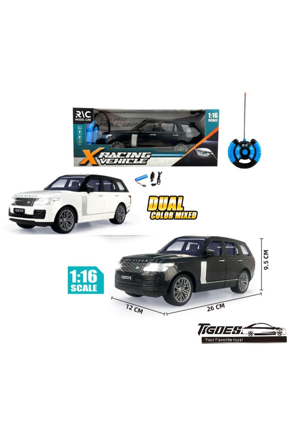 Online Uzaktan Kumandalı 26 Cm Işıklı Jeep Araba Şarjlı Jip Araba