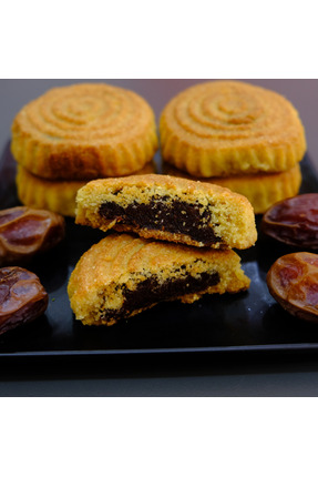 Kerebiçci Oğuz Şeker İlavesiz Tereyağlı Hurmalı Mamül - Kurabiye 500 Gr