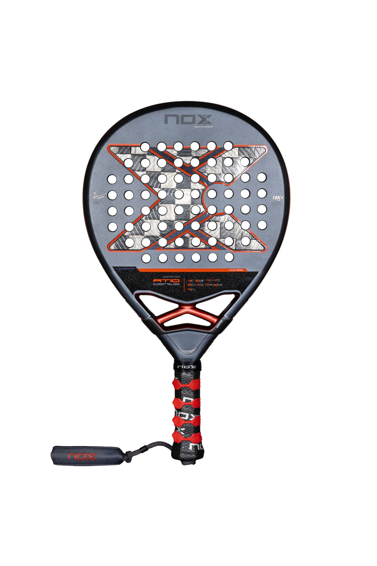 NOX Padel Raketi – AT10 Genius 18K Agustín Tapia İmzasıyla Maksimum Performans