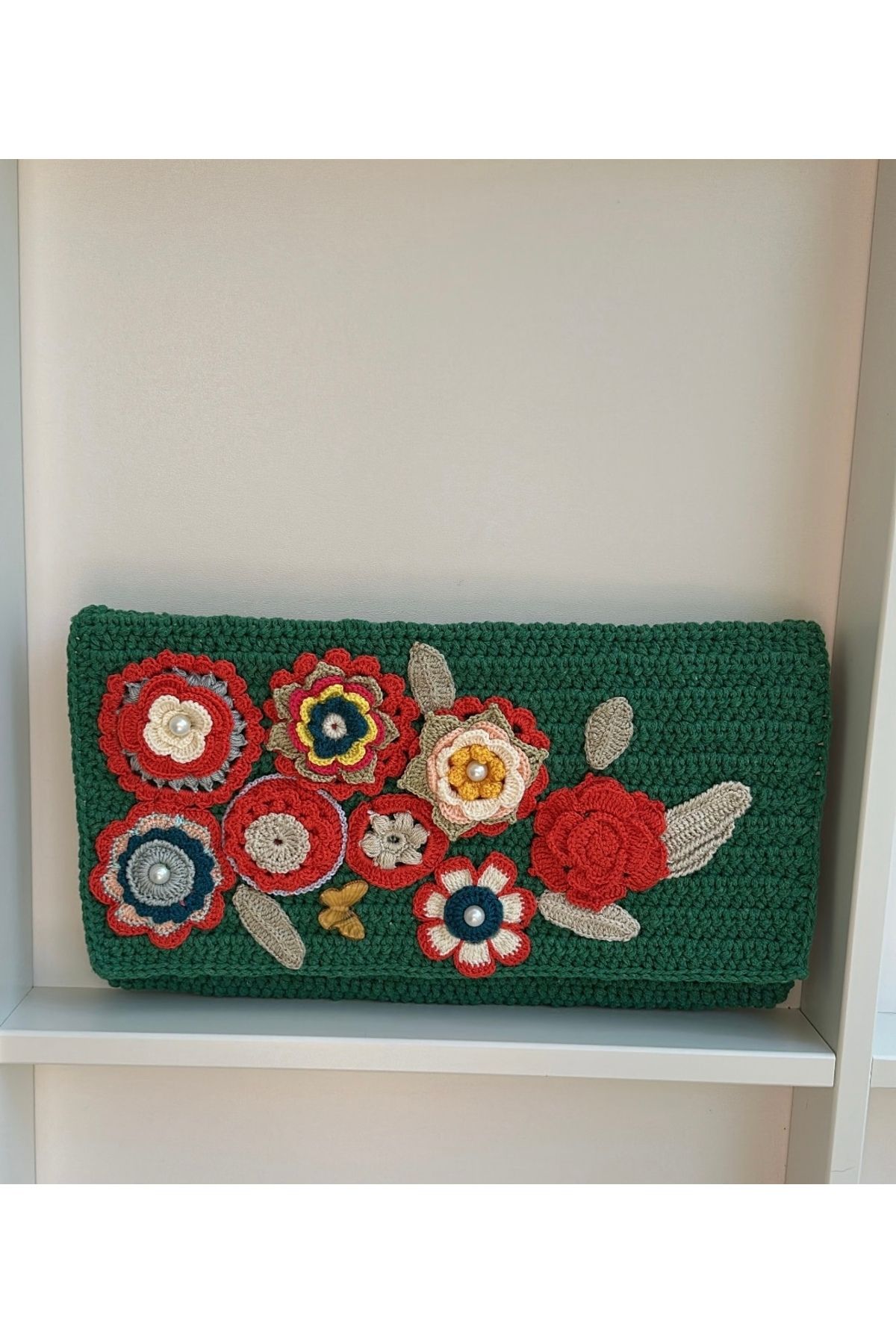 Morsanat Motif İşlemeli Özel Tasarım Çanta