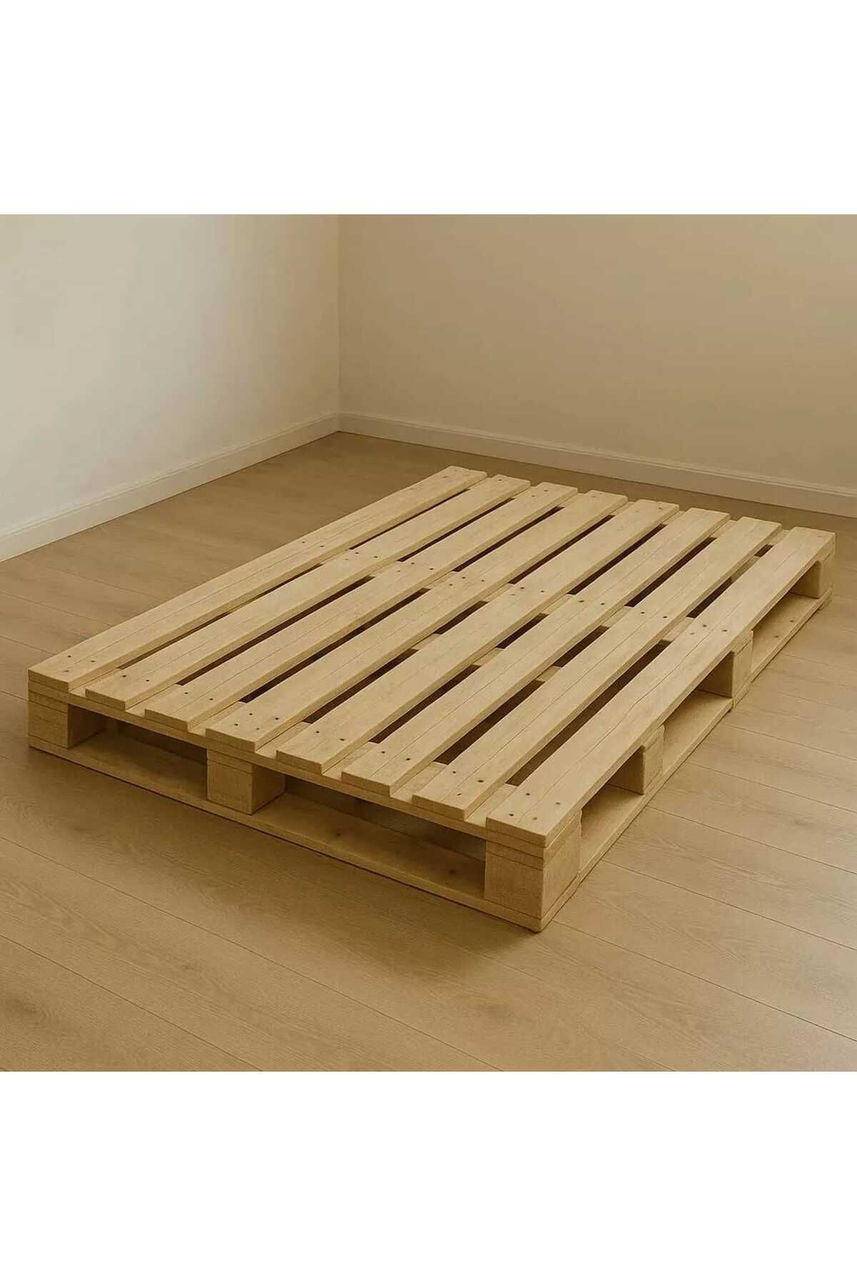 oktakont kayın palet yatak 180x200