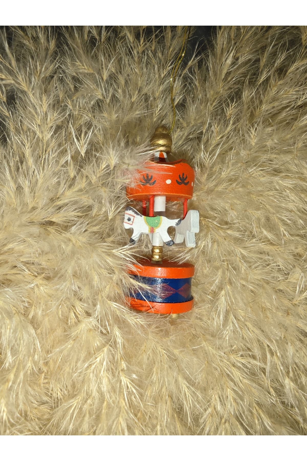 MADEN HEDİYELİK Dekoratif El Yapımı Mini Atlı Karınca
