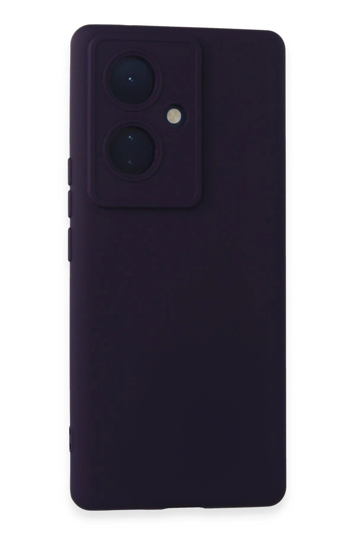 CepteToptan Newface Vivo V29 Lite Kılıf Nano içi Kadife Silikon - Mor
