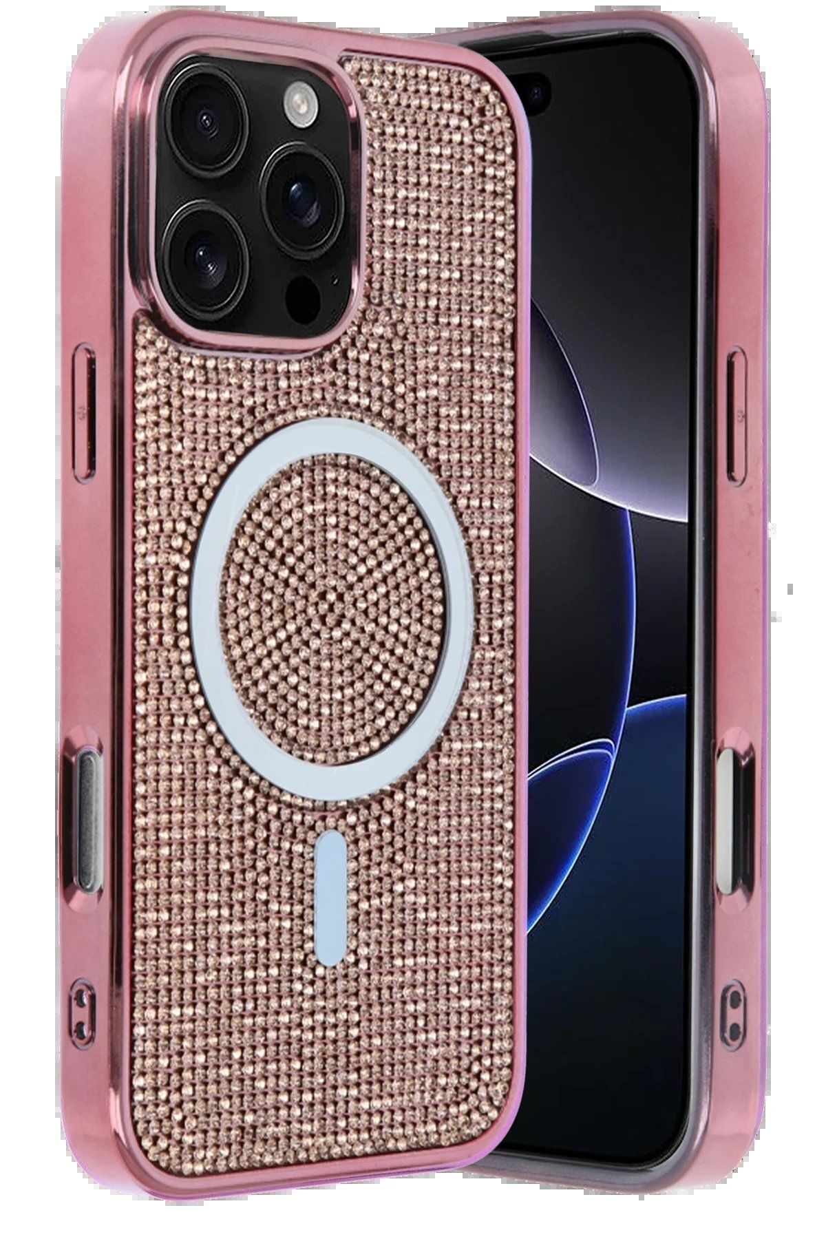 Joko Apple iPhone 16 Pro Max Helen Magsafe Kapak - Pembe