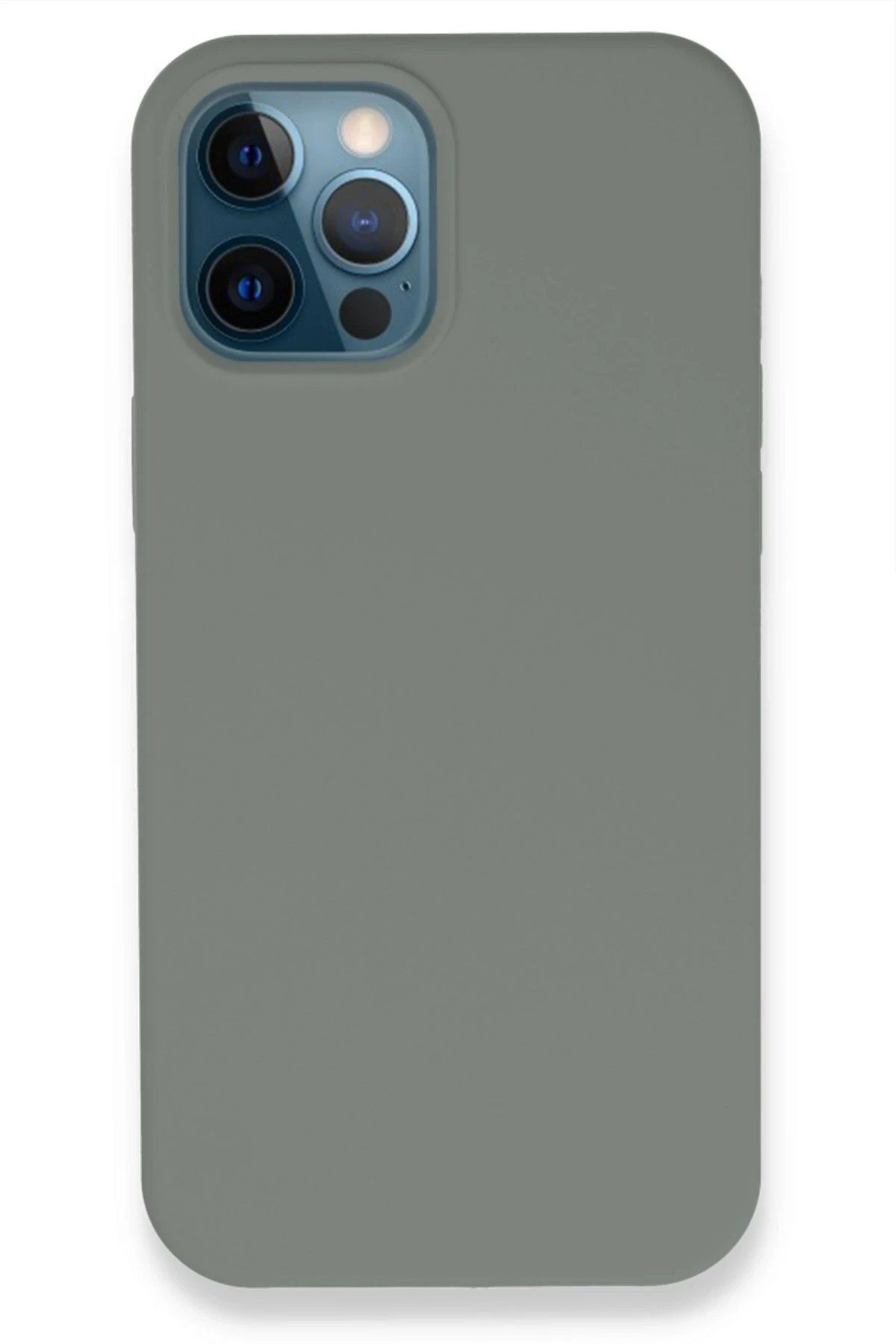 CepteToptan Newface iPhone 12 Pro Max Kılıf Lansman Legant Silikon - Fuşya