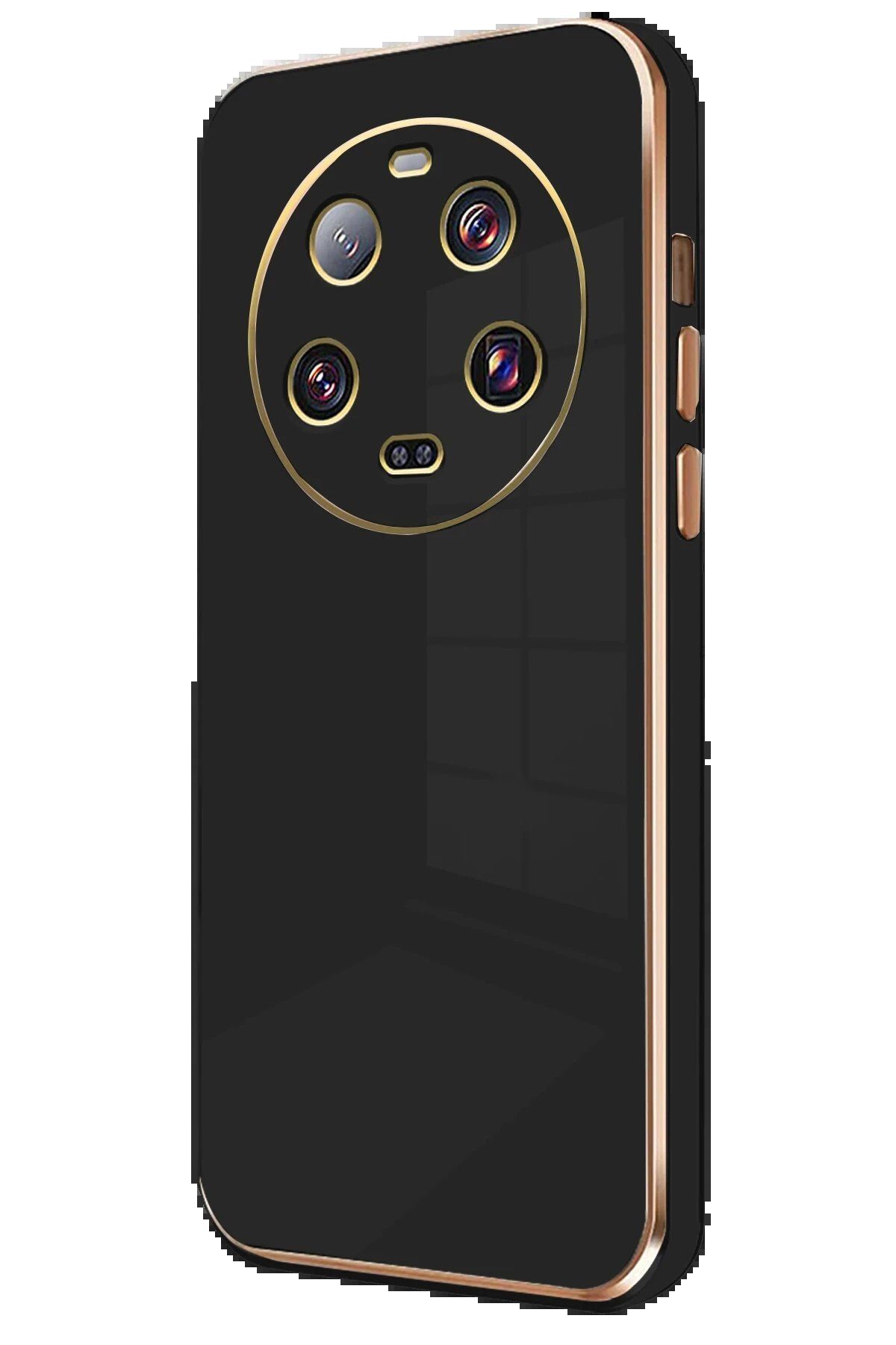 CepteToptan Newface Xiaomi Mi 14 Ultra Kılıf Volet Silikon - Siyah