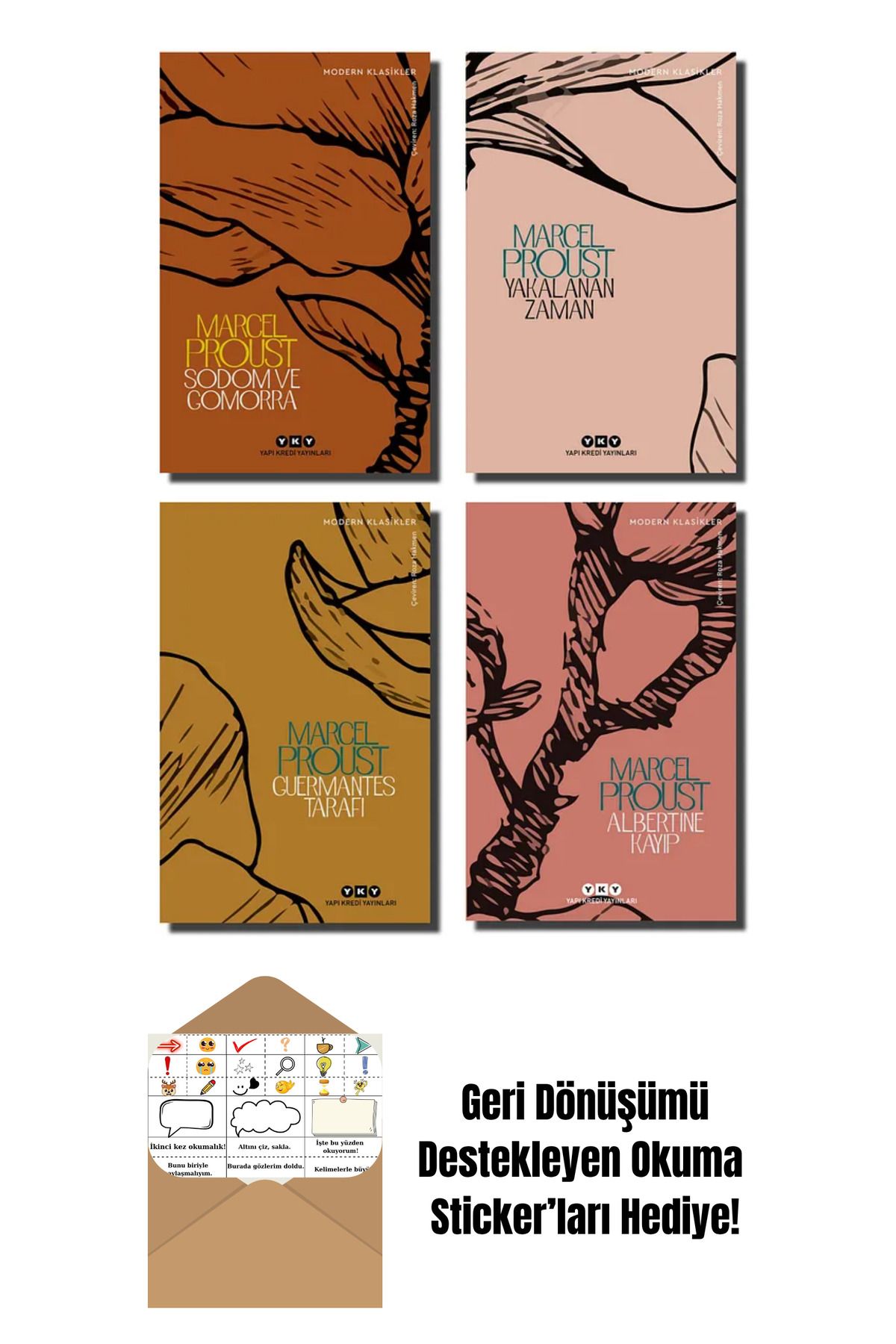 Yapı Kredi Yayınları Masal Masal Üstüne Serisi (1-2-3) + Okuma Sticker'ları