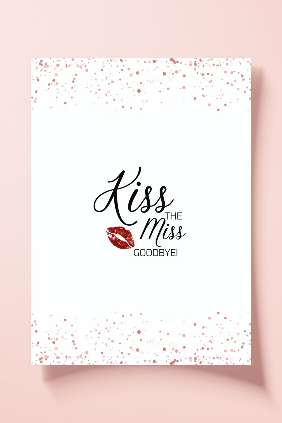 Metranya Kiss The Miss Goodbye 15 Adet Bekarlığa Veda Partisi Bride To Be Oyun Soru Kartı Gelin Nedime Öpücük