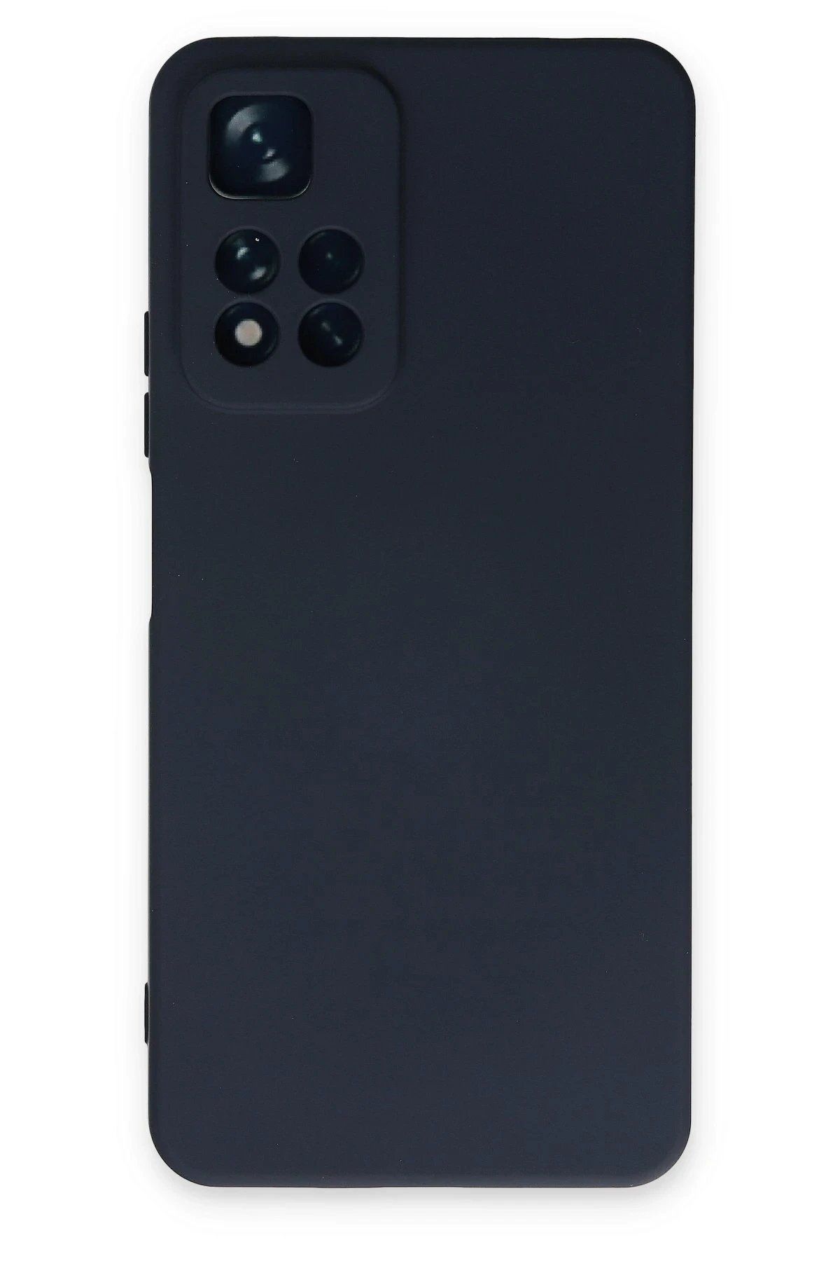 CepteToptan Newface Xiaomi Redmi Note 11 Pro Plus 5G Kılıf Nano içi Kadife Silikon - Lacivert