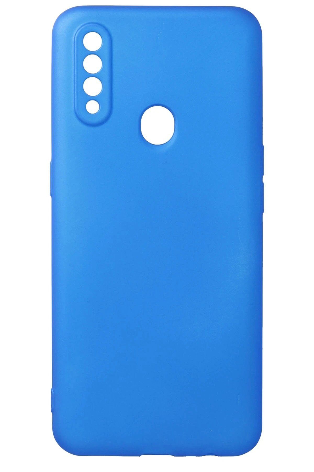 CepteToptan Newface Oppo A31 Kılıf First Silikon - Mavi