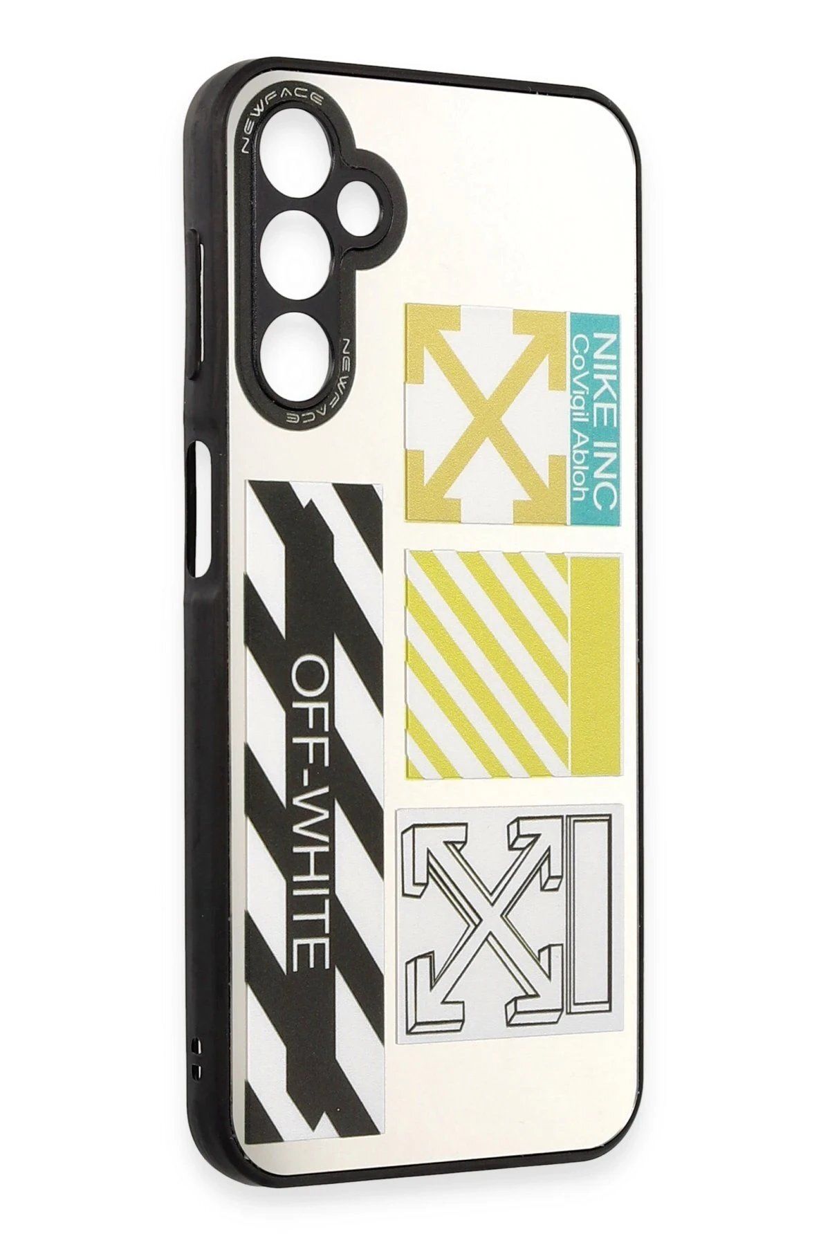 CepteToptan Newface Samsung Galaxy A14 4G Kılıf Mirror Desenli Kapak - Mirror - 6