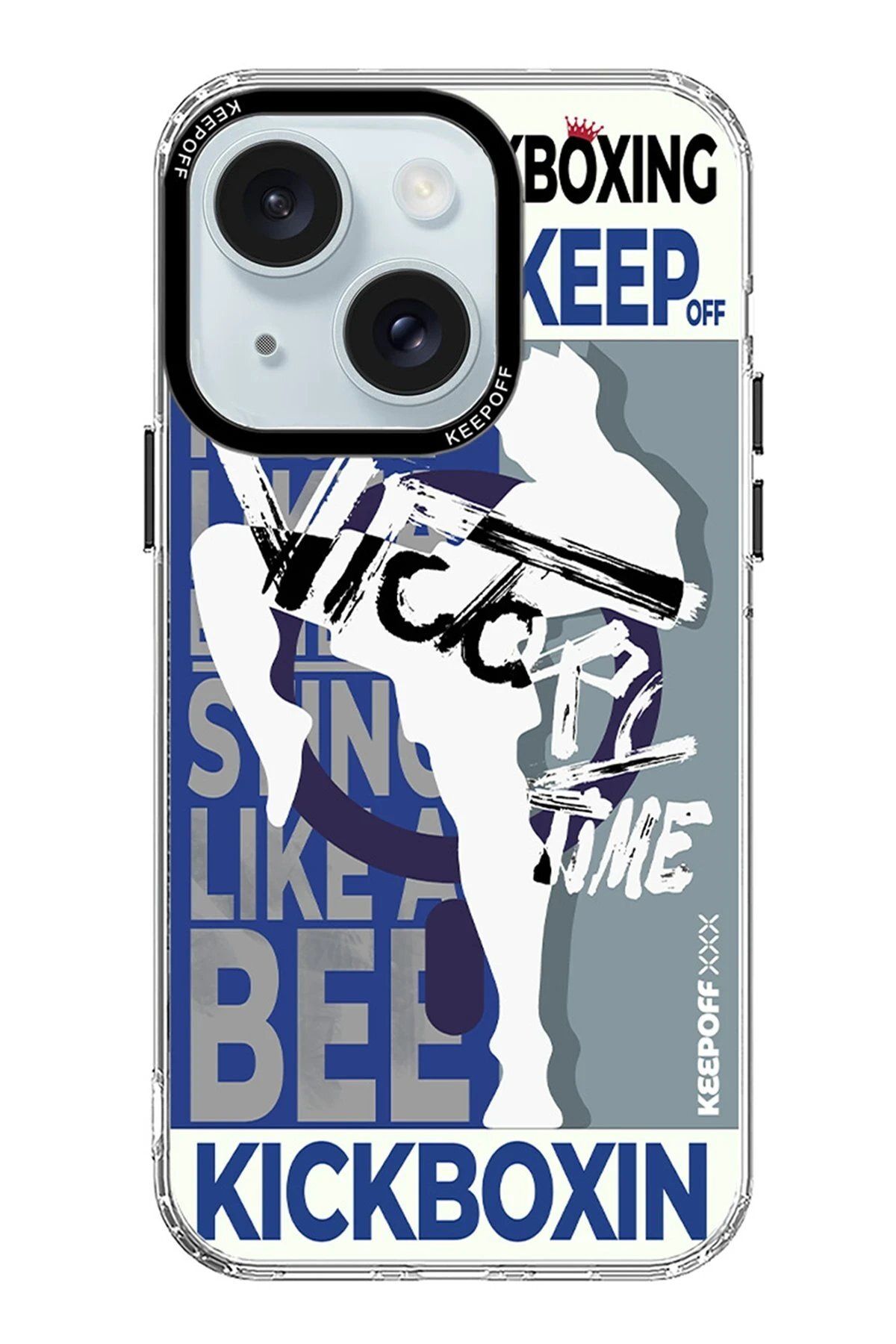 CepteToptan Keep Off iPhone 15 Arena Fighting Magsafe Kapak - Tenacity