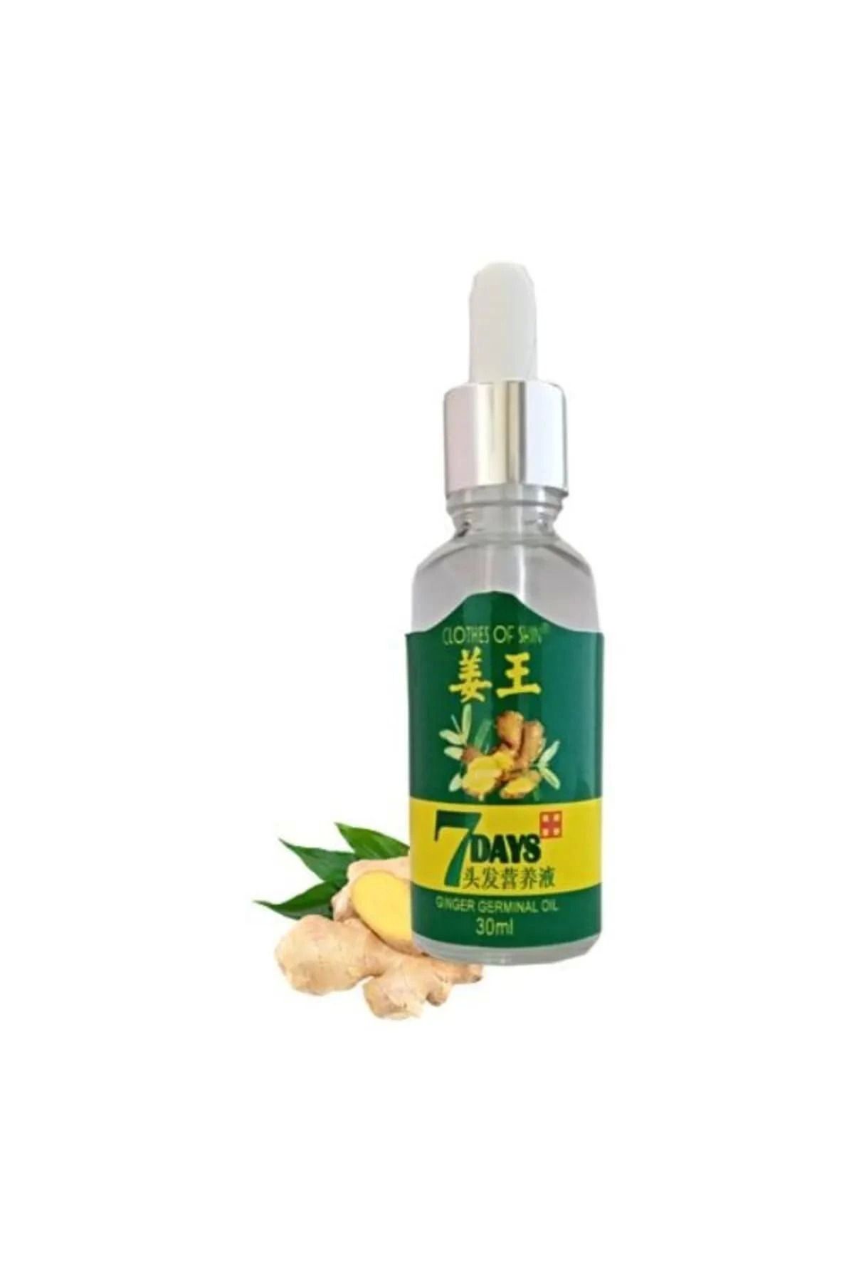 Heez 7 DAYS Ginger Germinal Essential Oil Hair Growth Loss Treatment Serum Unisex 30ml