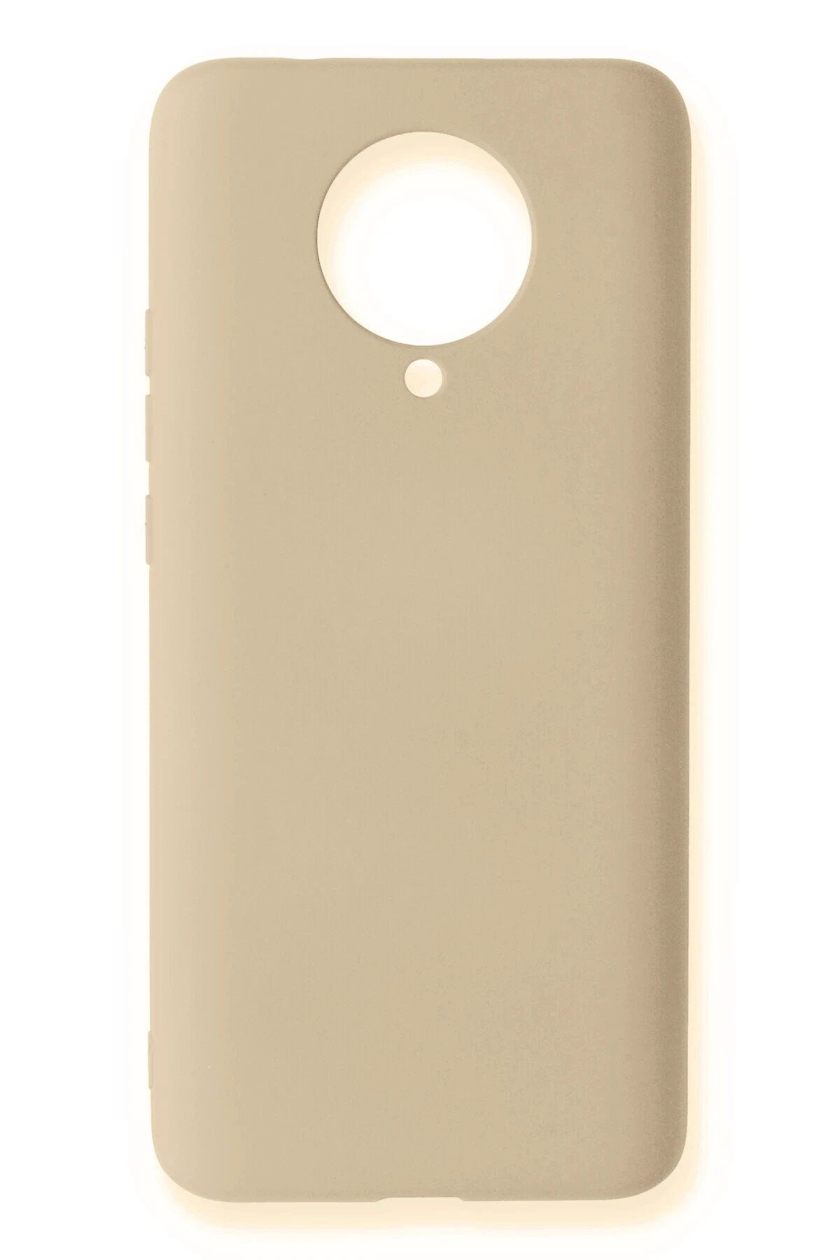 CepteToptan Newface Xiaomi Redmi K30 Pro Kılıf Nano içi Kadife Silikon - Kemik