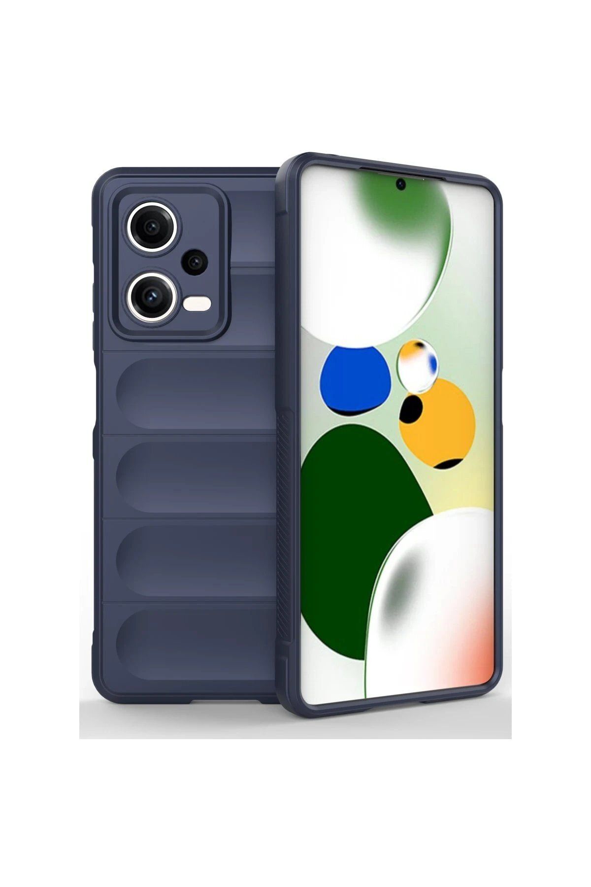 CepteToptan Newface Xiaomi Poco X5 5G Kılıf Optimum Silikon - Lacivert