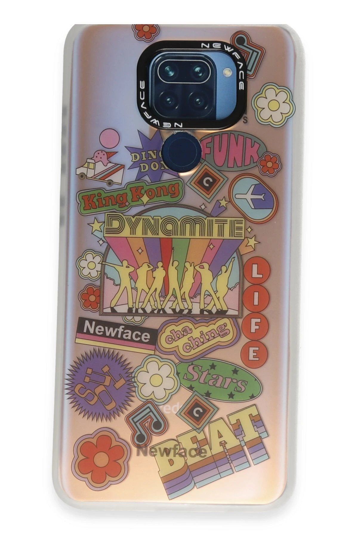 CepteToptan Newface Xiaomi Redmi Note 9 Kılıf Estoril Desenli Kapak - Estoril - 14