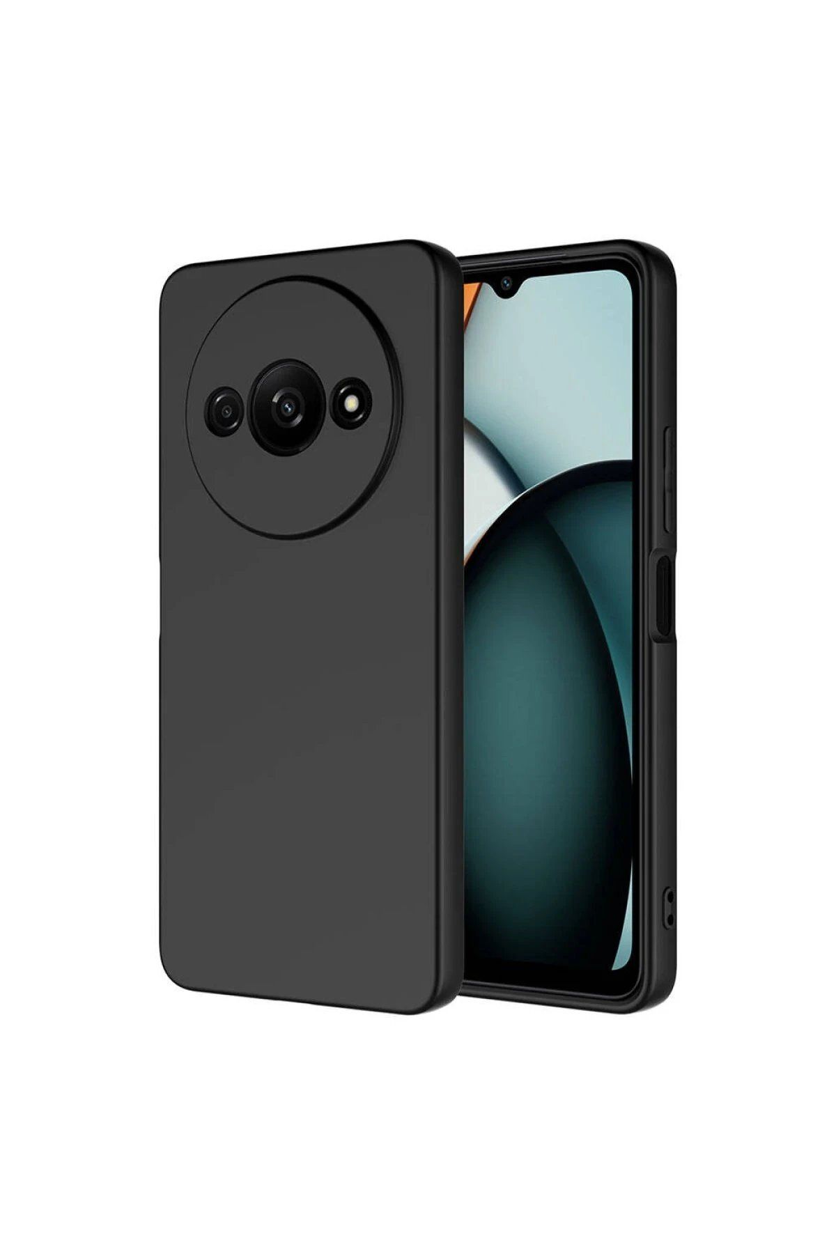 CepteToptan Newface Realme C61 Kılıf First Silikon - Siyah