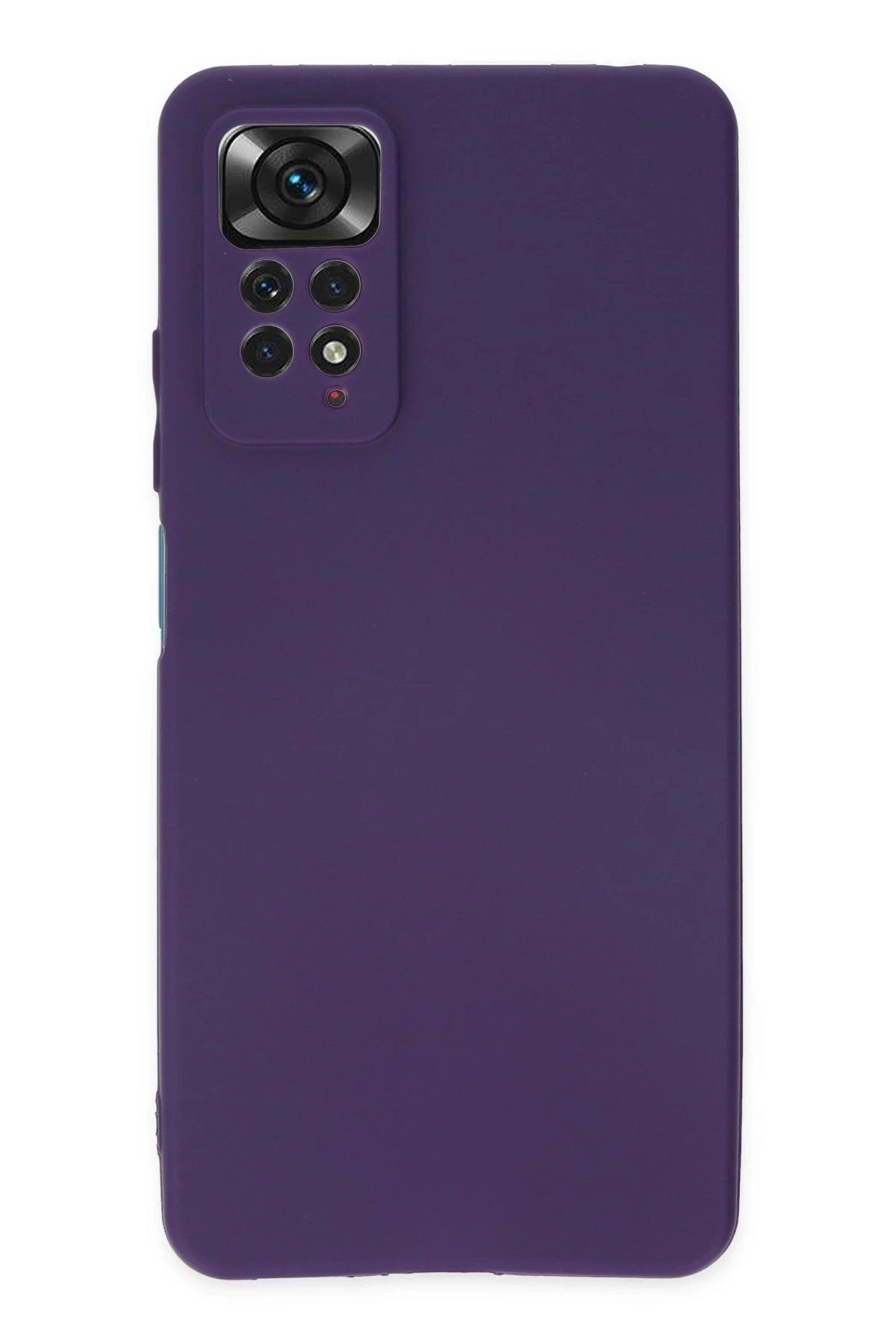 CepteToptan Newface Xiaomi Redmi Note 11 Pro Kılıf First Silikon - Mürdüm