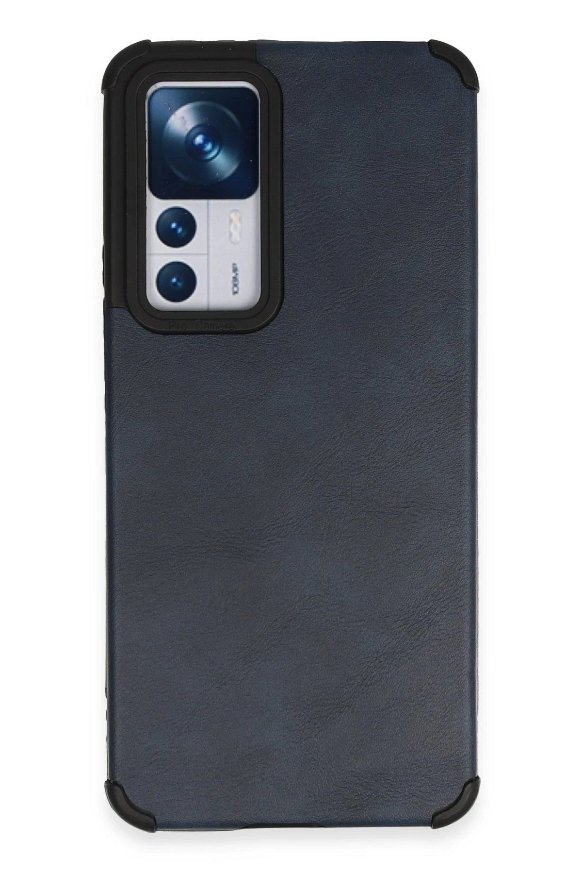 CepteToptan Newface Xiaomi Mi 12T Kılıf Loop Deri Silikon - Lacivert