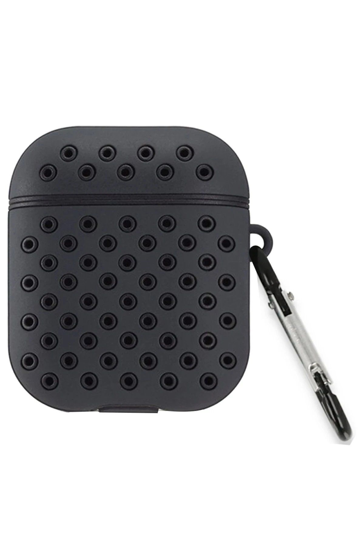 CepteToptan Newface Airpods 3 (3.nesil) Spor Delikli Kılıf - Siyah-Siyah